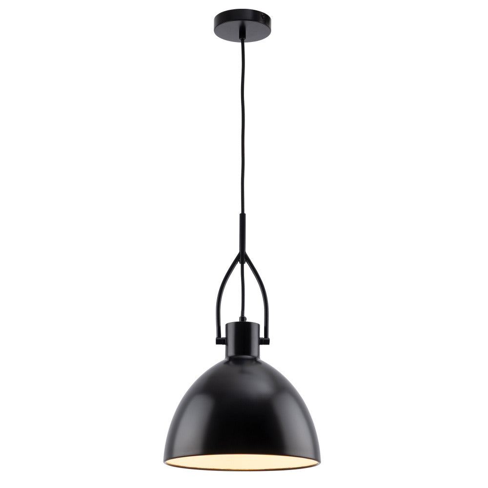 Buy Pendant Lights Australia Terrence 1 Light Pendant Black - MPLS502BLK