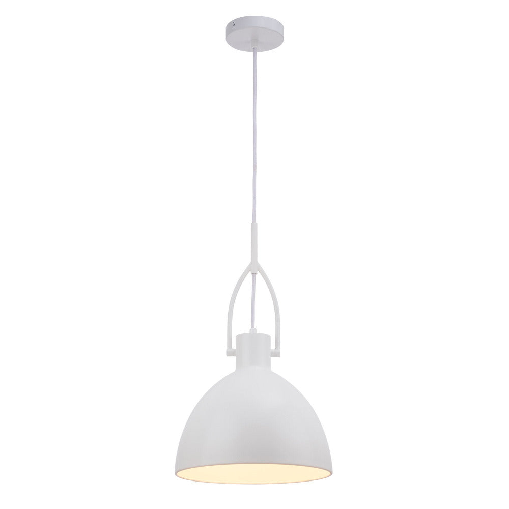 Buy Pendant Lights Australia Terrence 1 Light Pendant White - MPLS502WHT