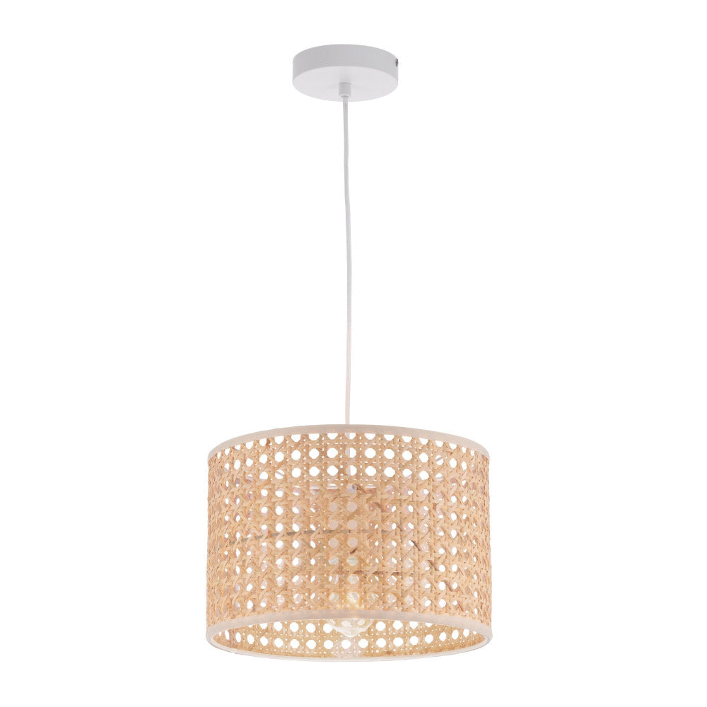 Buy Pendant Lights Australia Tia 1 Light Pendant Small Natural Trim - MPLS504NAT-S