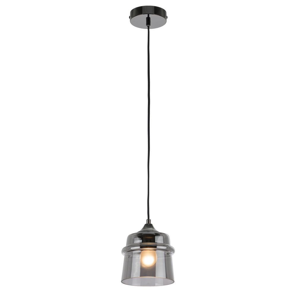 Buy Pendant Lights Australia Dixie 1 Light Pendant With Smoke Glass - MPLS507SMK