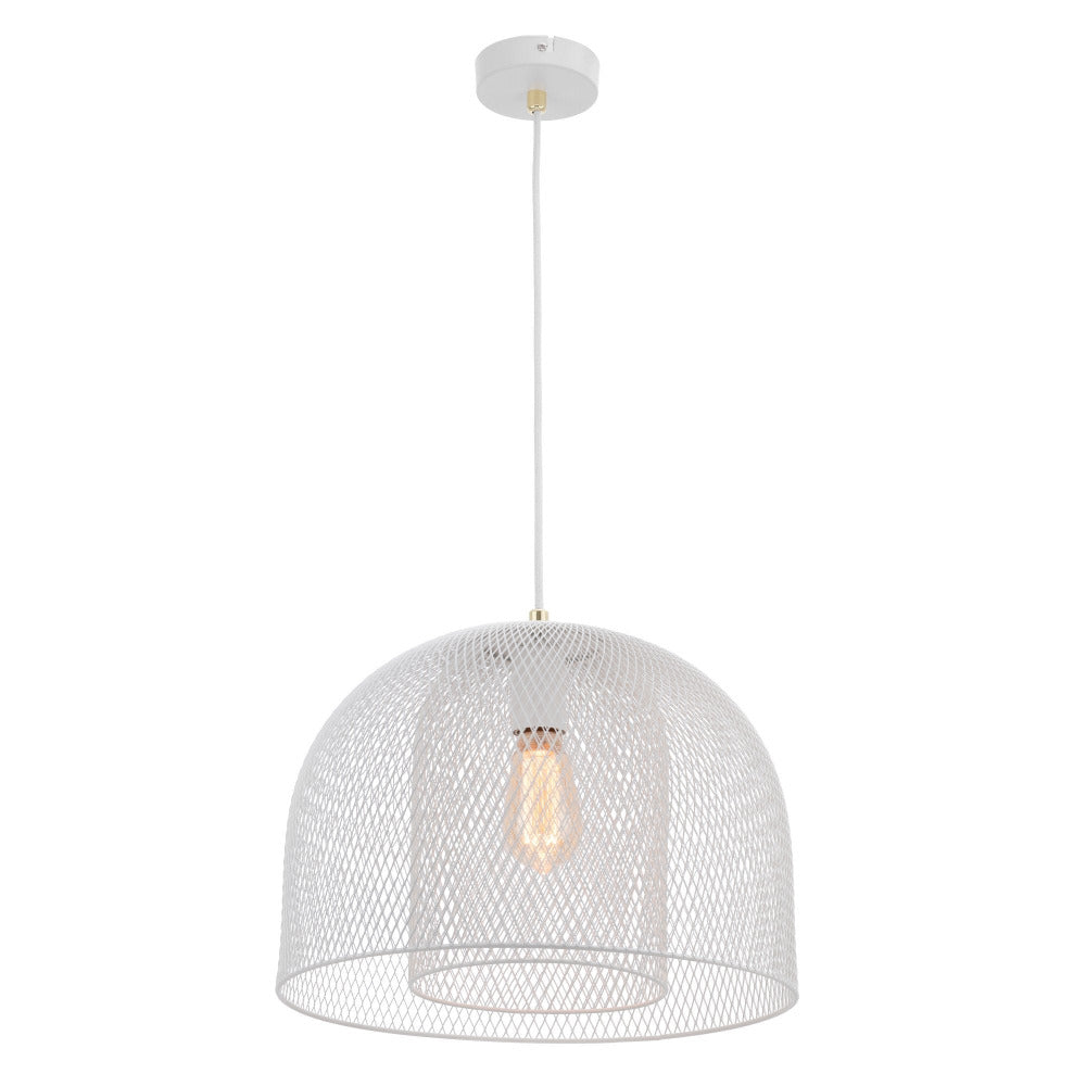 Buy Pendant Lights Australia Milford 1 Light Penant White - MPLS509WHT