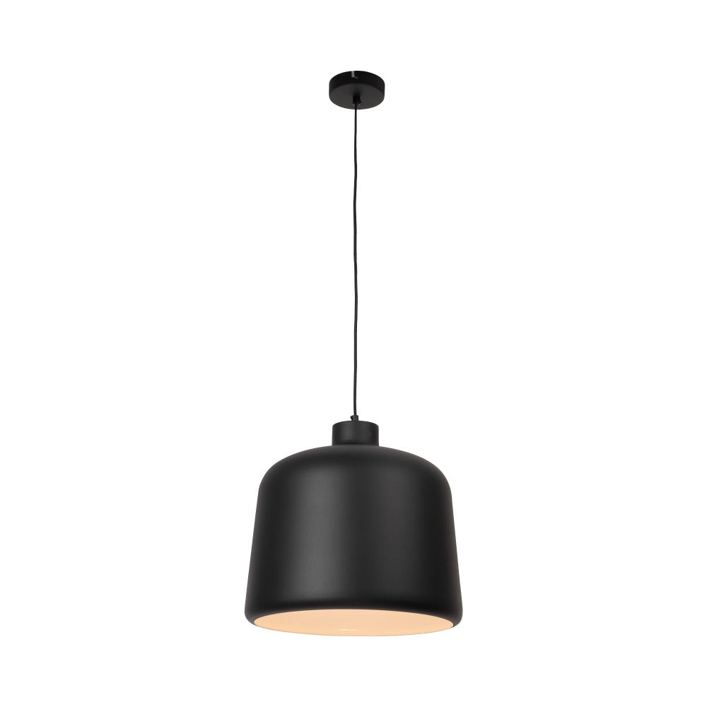 Buy Pendant Lights Australia Felton 1 Light Pendant Large Black - MPLS511BLK-L