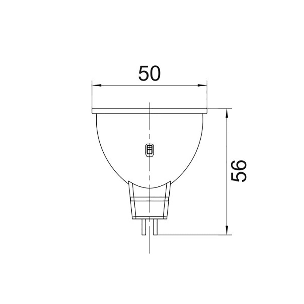 Buy LED Globes Australia MR16 LED Globe GU5.3 6W 12V Clear Plastic / Aluminium - MR16TRI1