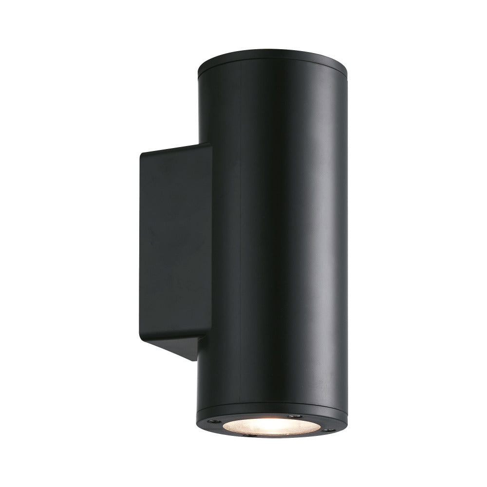 Piccolo II LED 12W Up Down Wall Light Round Black - MXD1041