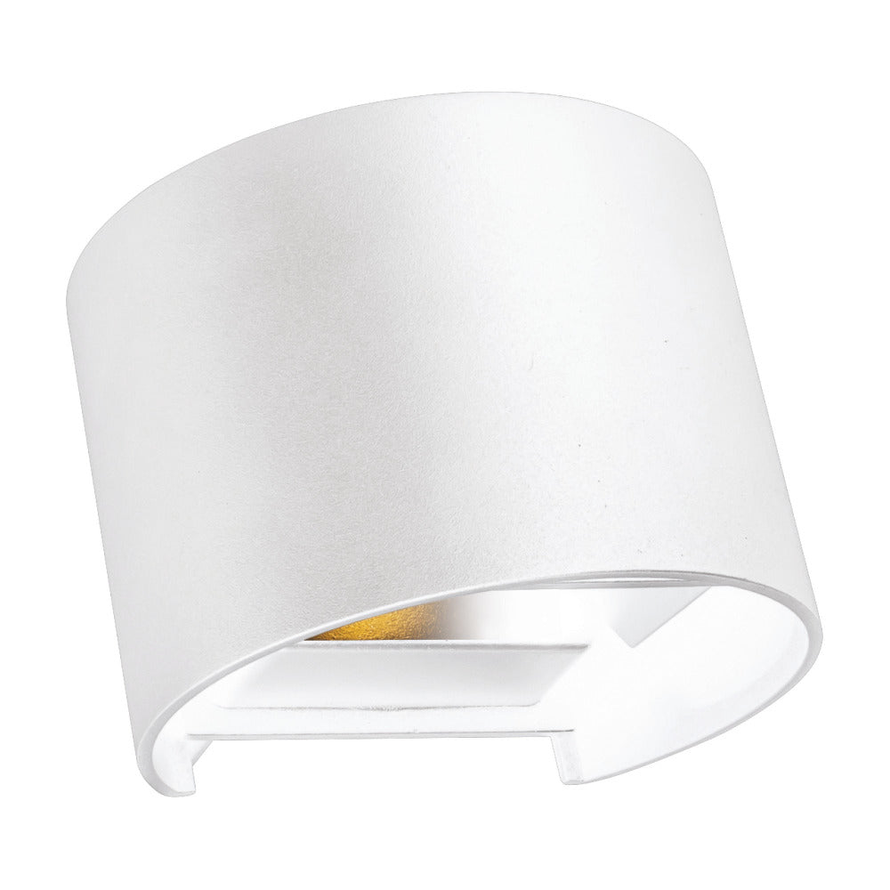 Nico II Outdoor LED 7W Up/Down Wall Light White - MXD1050WHT