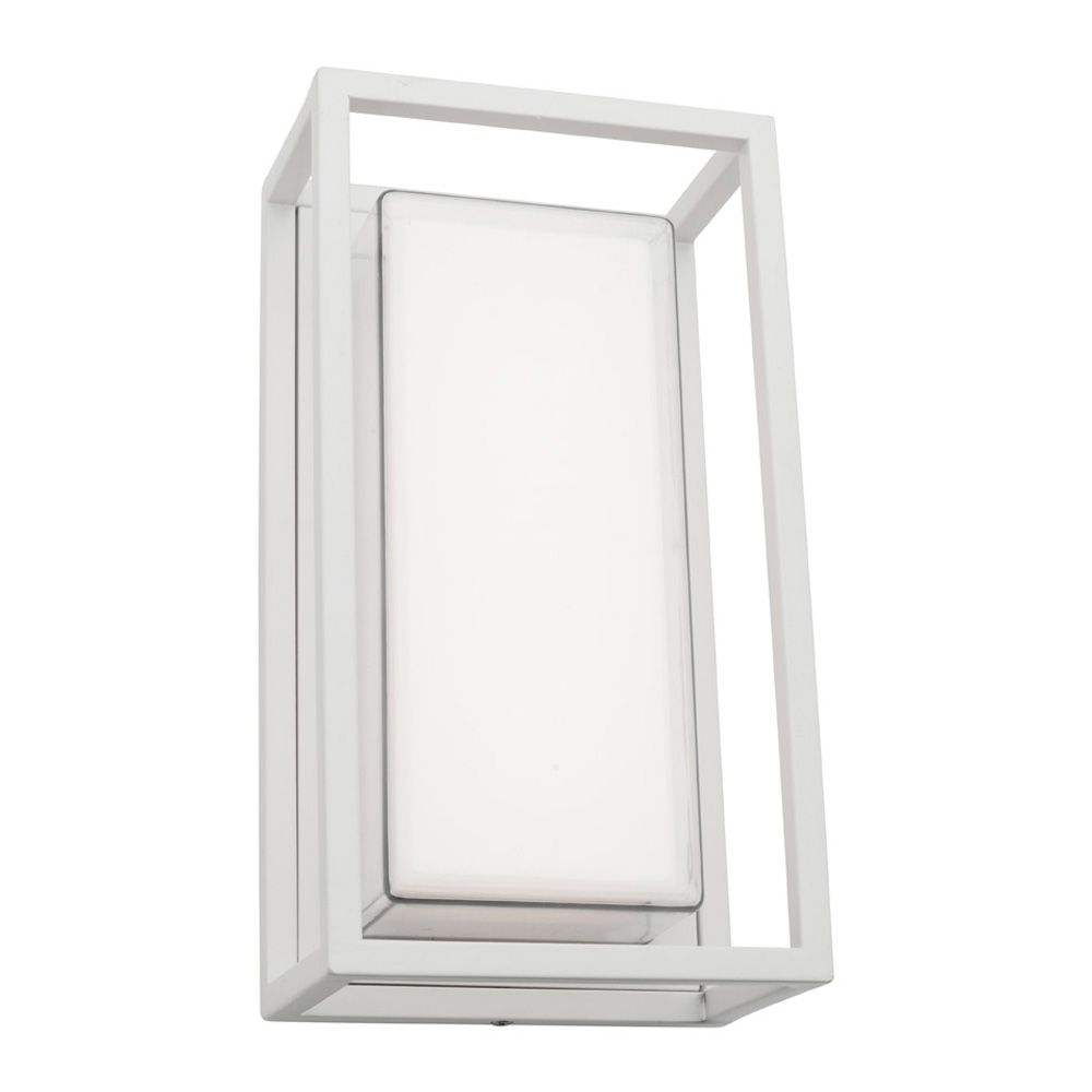 Cayman 12W LED Wall Light White - MXD6512WHT