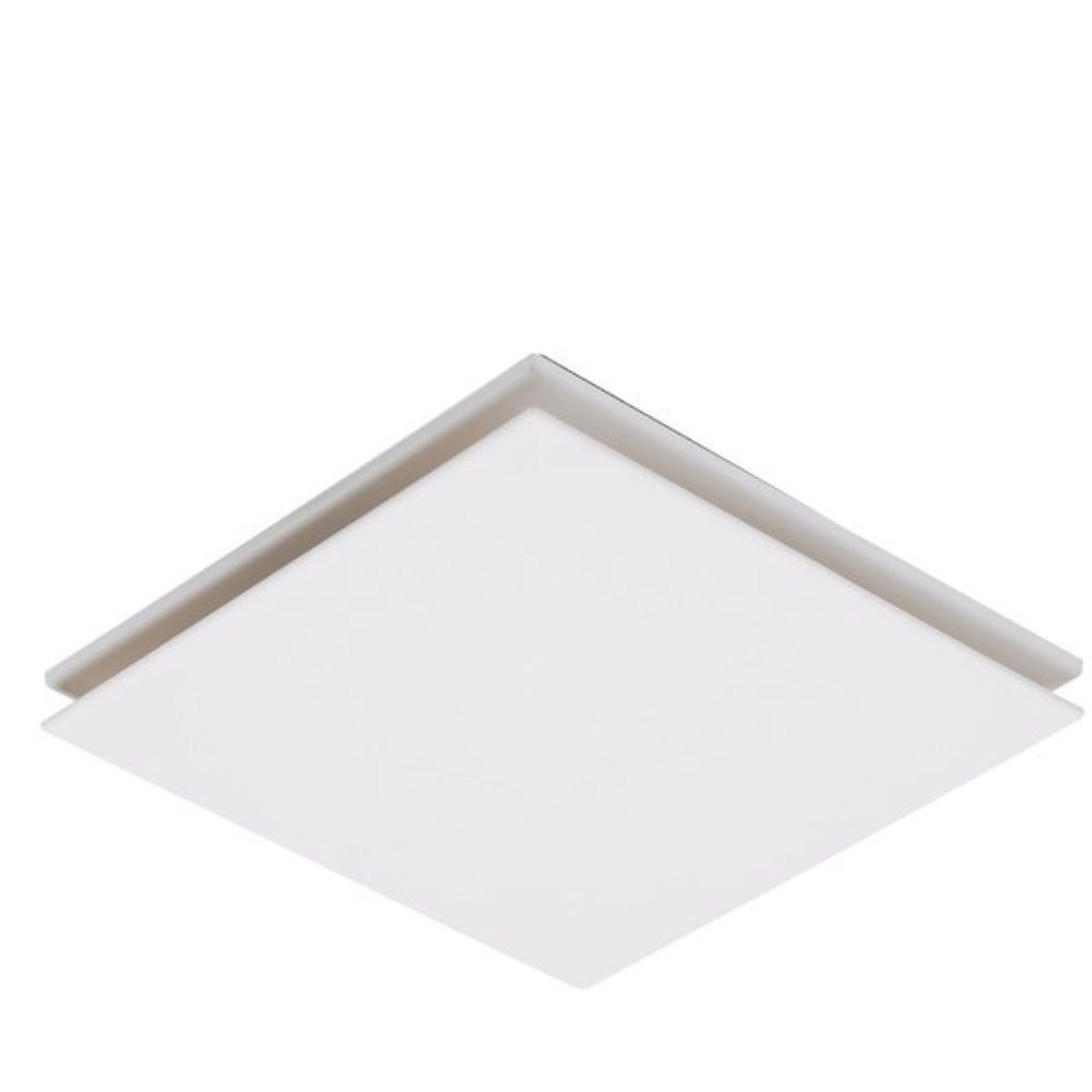 Flow Square 250mm Exhaust Fan White - MXFFS25W