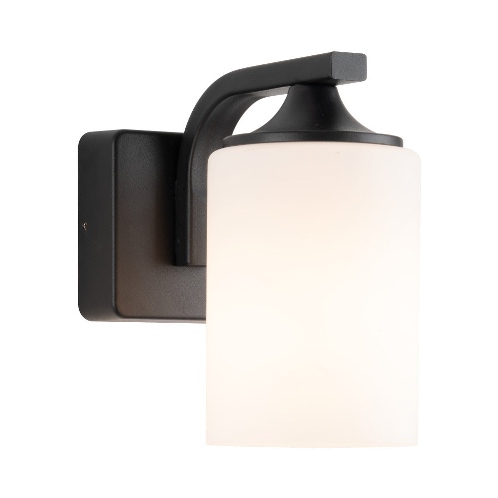 Buy Exterior Wall Lights Australia Elan 1 Light Outdoor Wall Light Black - MXW1010