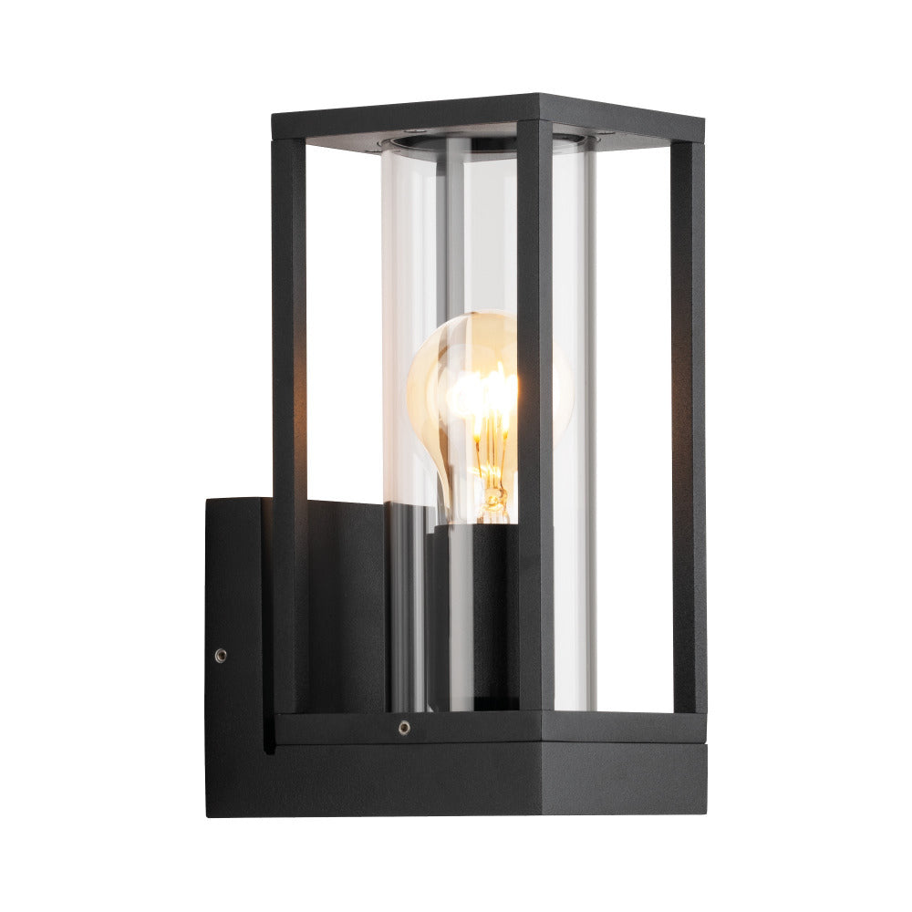 Buy Exterior Wall Lights Australia Eleanor 1 Light Outdoor Wall Light Black - MXW1020