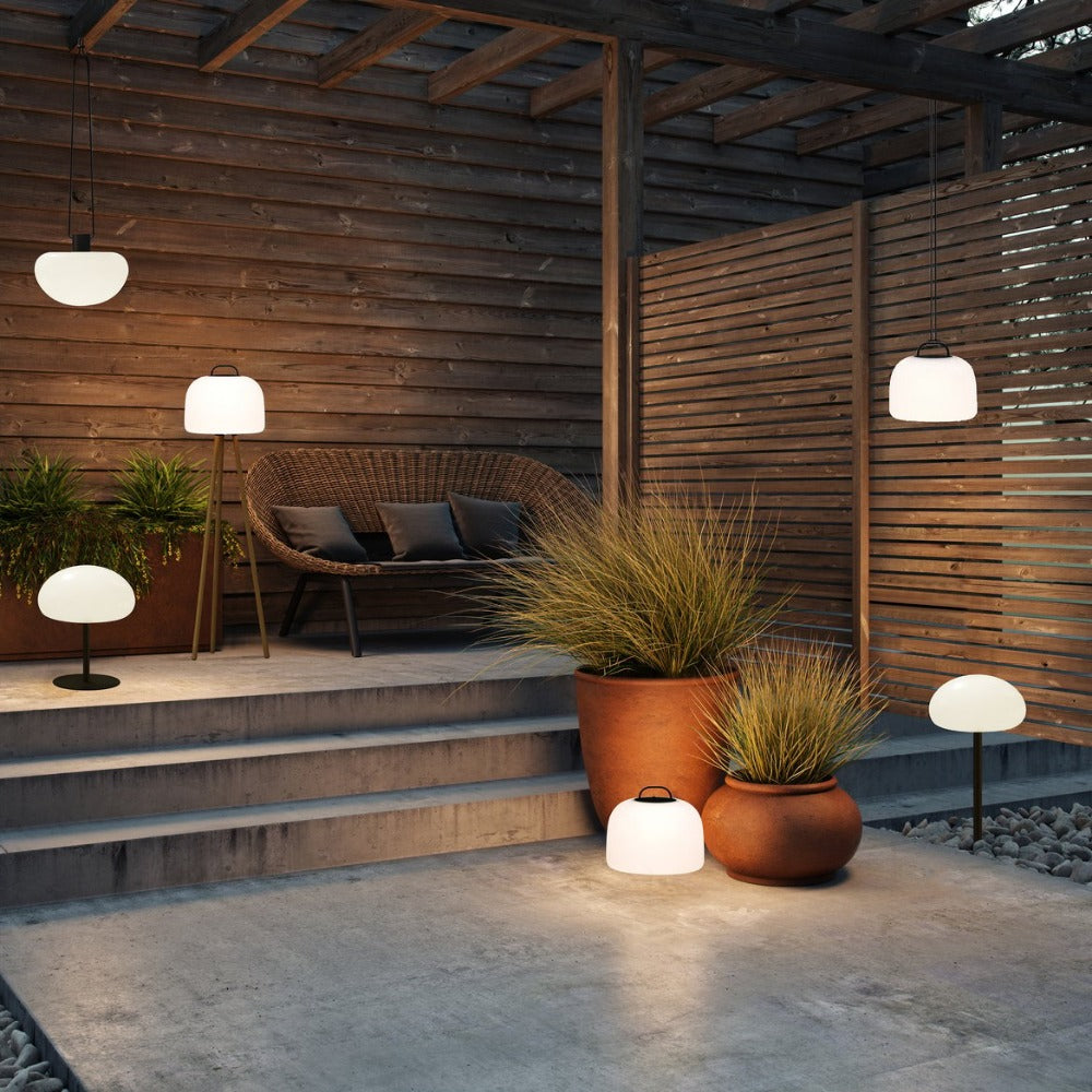 Buy Outdoor Pendant Lights Australia Kettle 22 Portable Plastic White - 2018003003