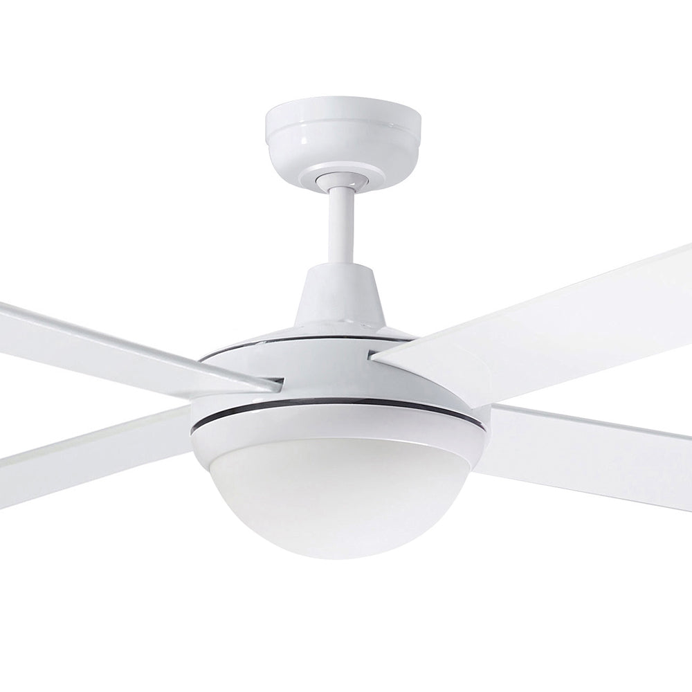 Lifestyle 52" 4 Blade Ceiling Fan with 24W LED Light Tricolour White - DLS1343W