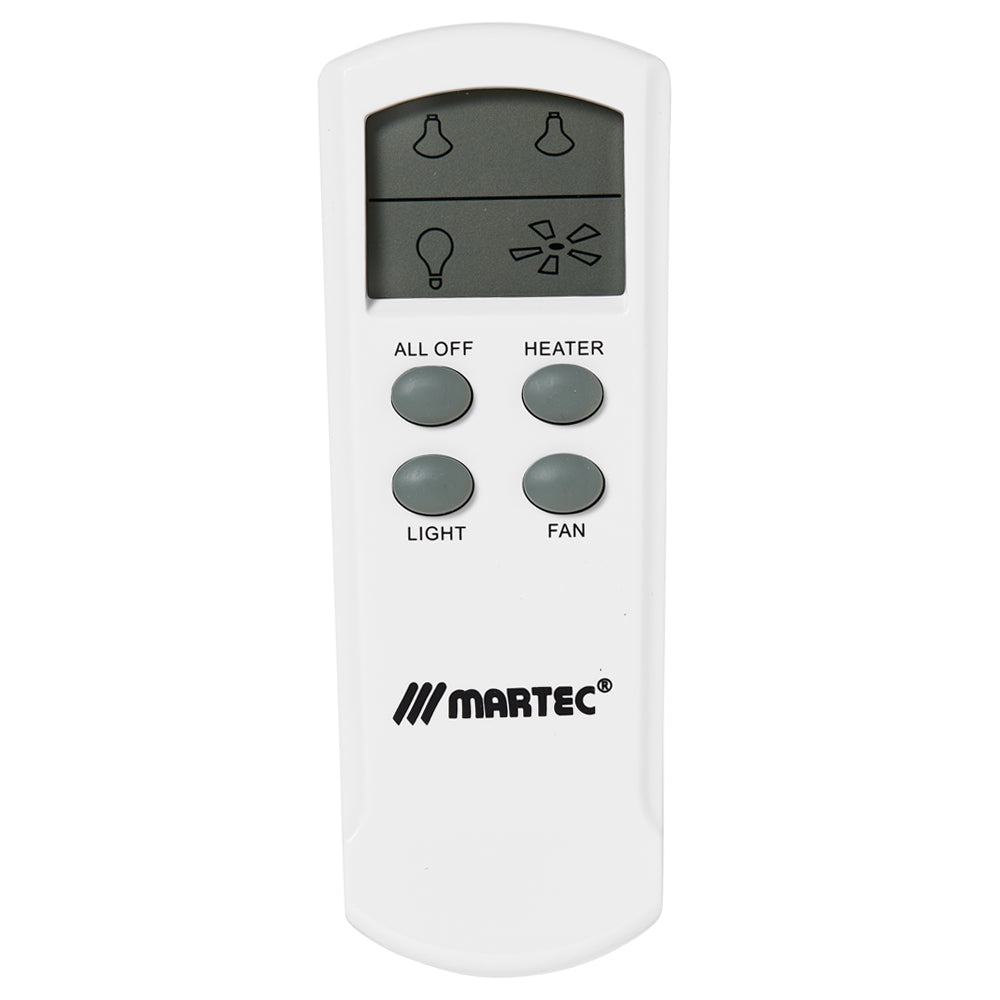 Buy Accessories & More Australia LCD Remote Control Kit to Suit 3 in 1 Bathroom Heater Exhaust Fan - MBHREM
