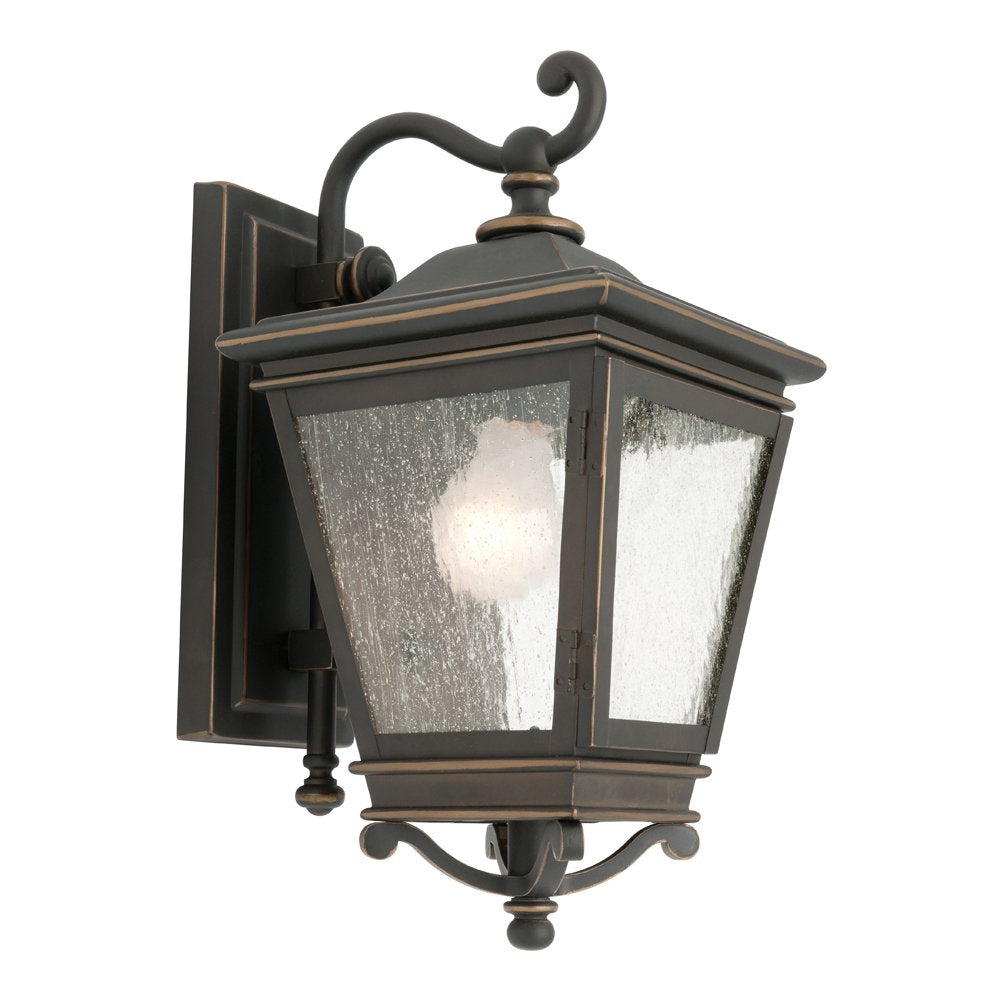 Buy Outdoor Wall Lanterns Australia Nottingham 1 Light Exterior Wall Light Bronze - NOTT1EBRZ