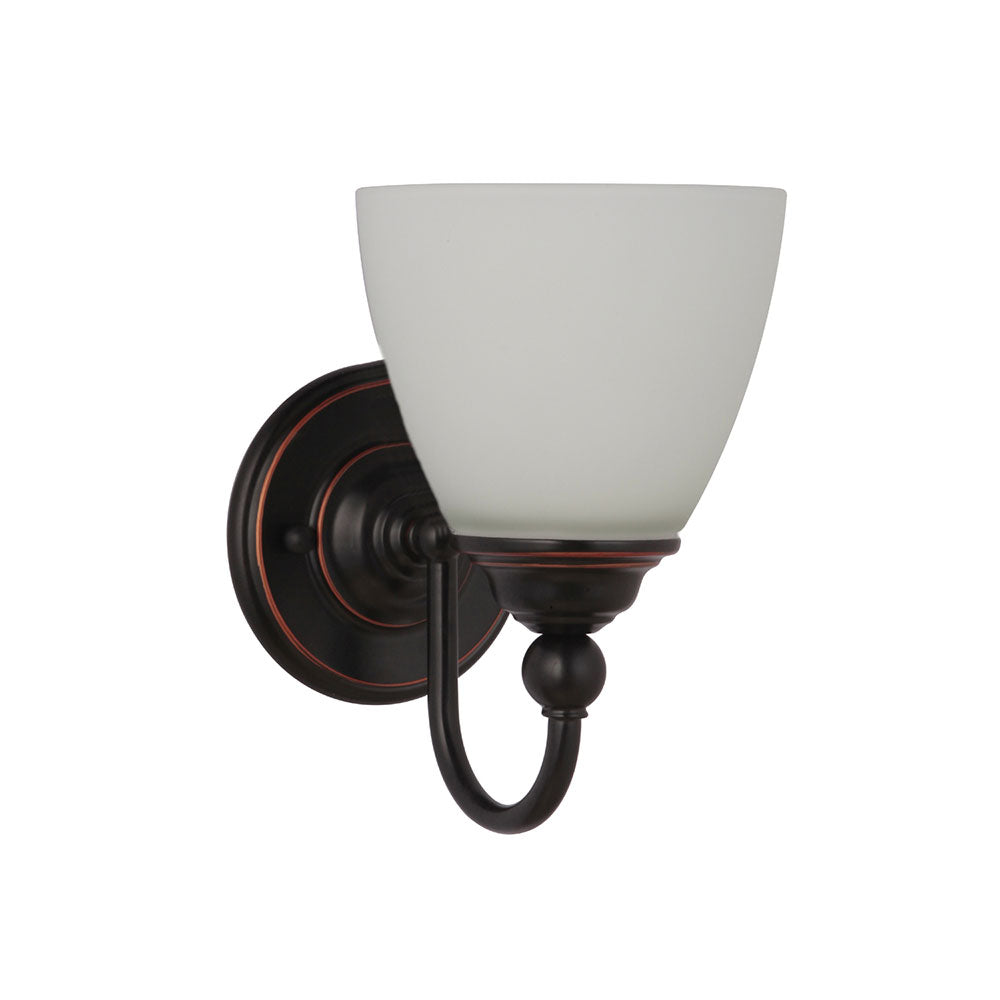 Buy Bathroom Vanity Lights Australia Nova 1 Light Wall Light Bronze - 1001372
