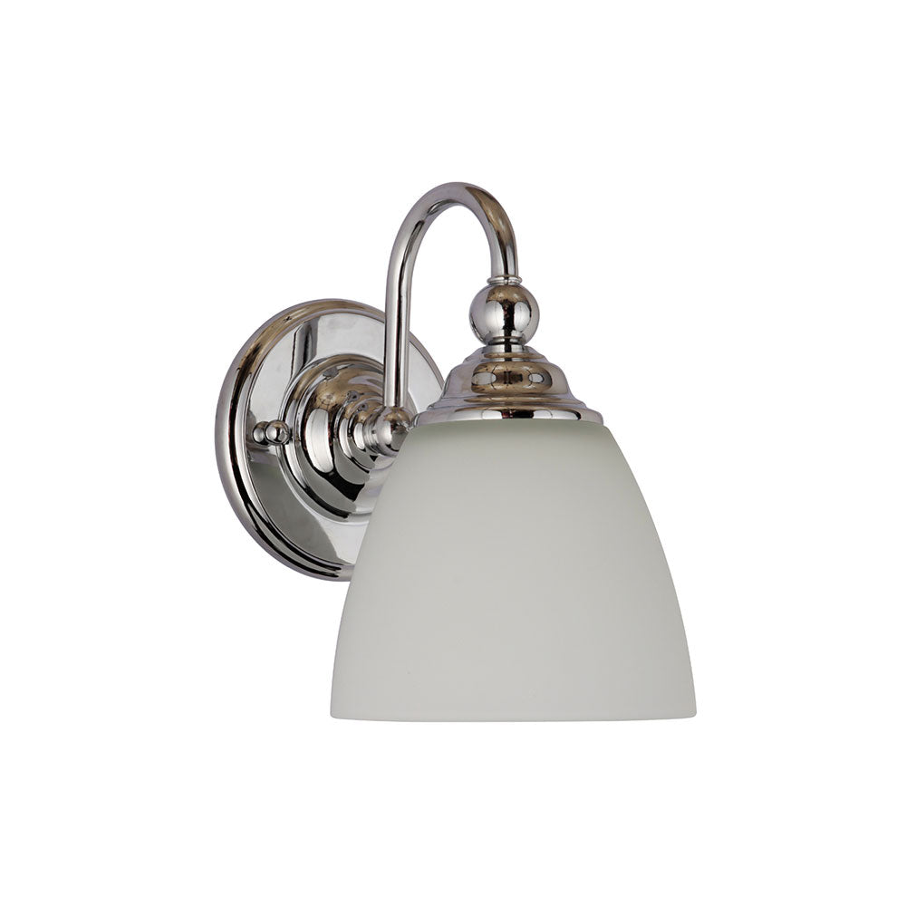 Buy Bathroom Vanity Lights Australia Nova 1 Light Wall Light Chrome - 1001375
