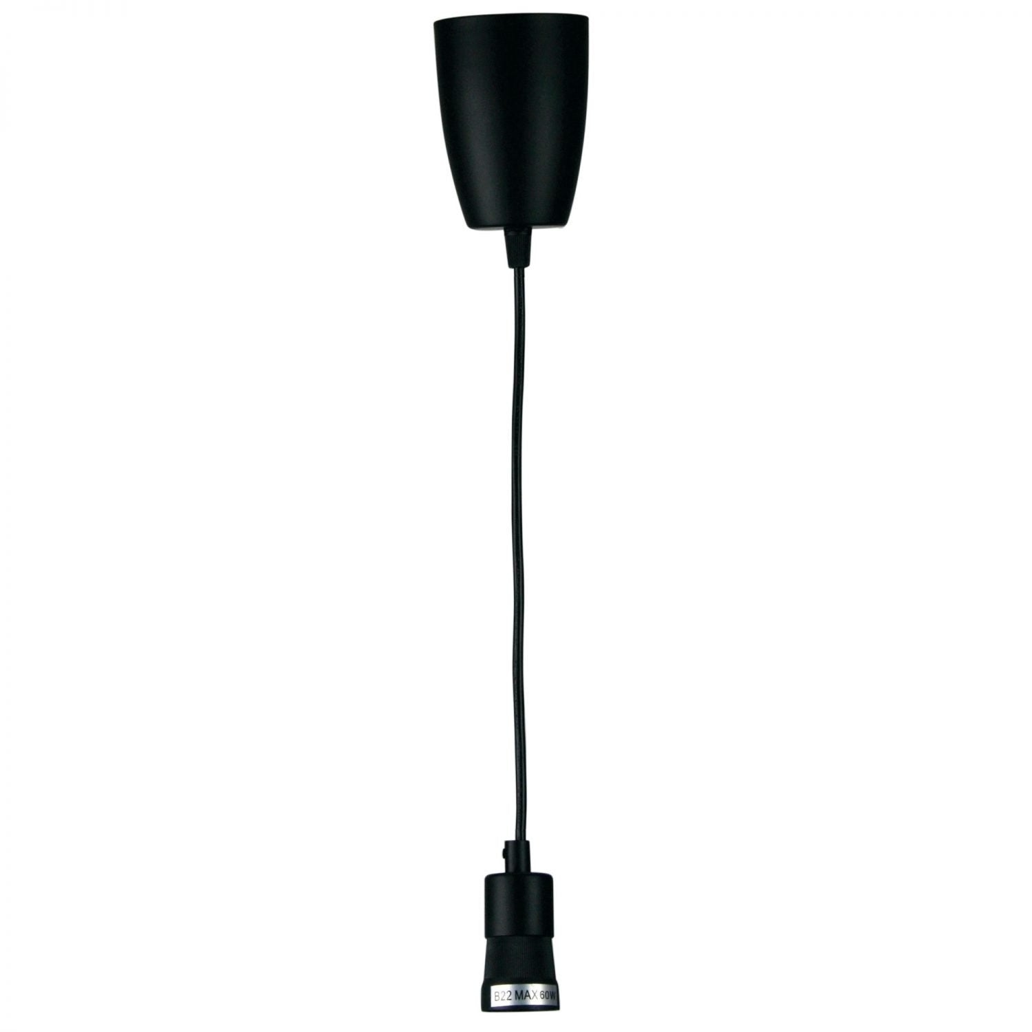 Buy DIY Pendants & Cords Australia Peg DIY Suspension 300mm Black - OL2010/30BK