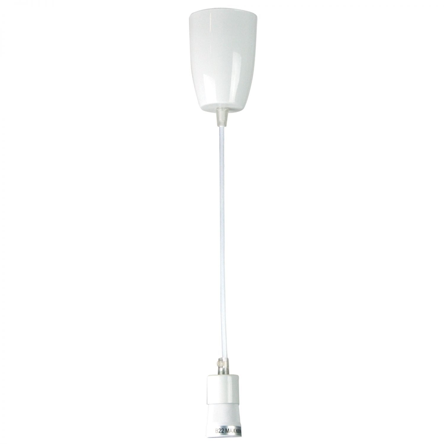 Buy DIY Pendants & Cords Australia Peg DIY Suspension 500mm White - OL2010/50WH