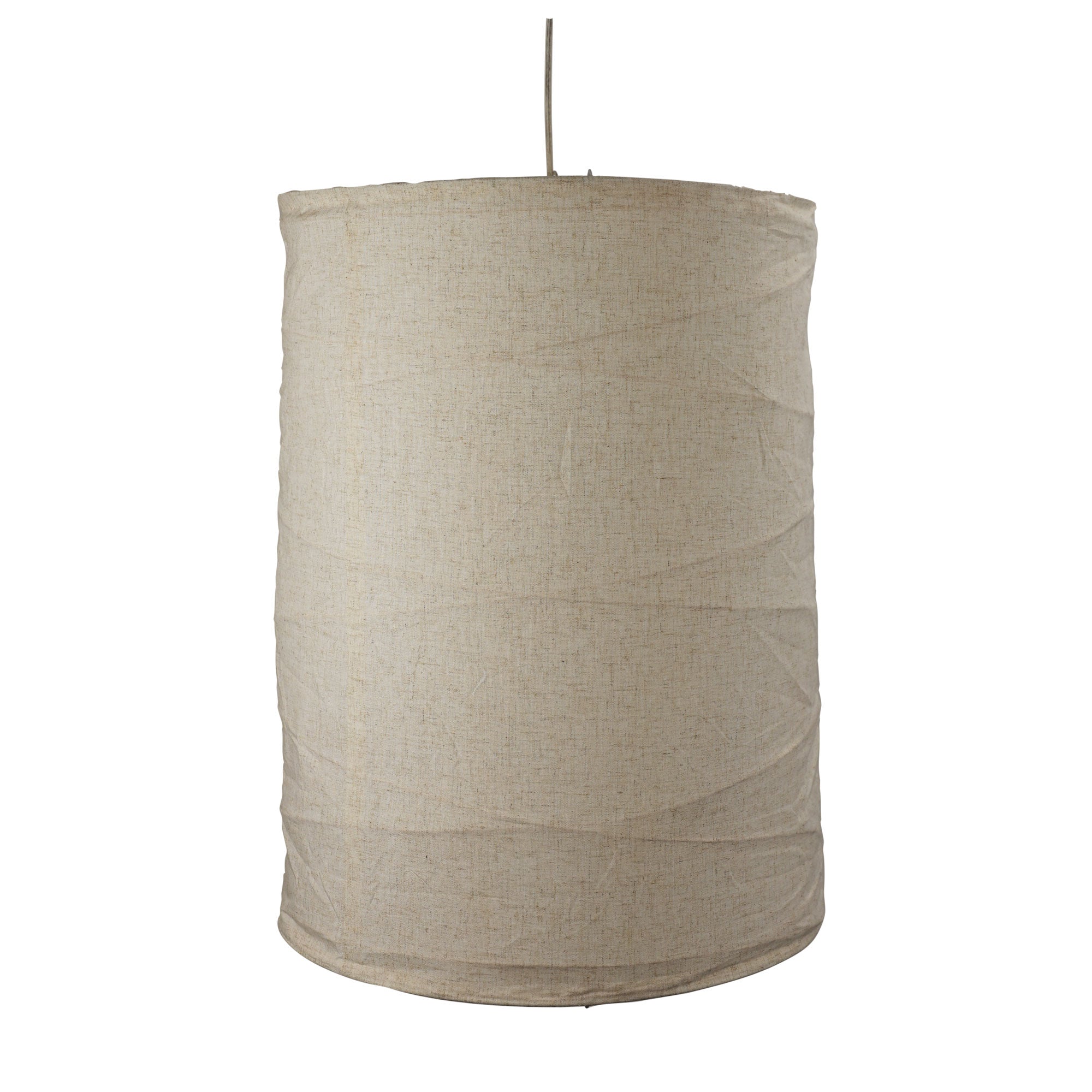 Buy Pendant Lights Australia Boheme DIY 1 Light Pendant 450mm Flax Fabric Shade Only - OL2245/45FX