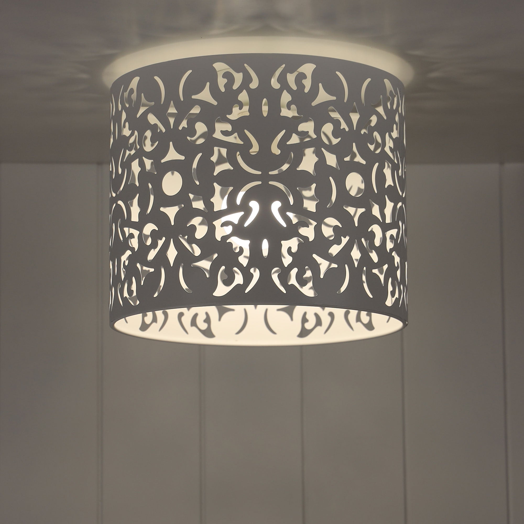 Buy Lamp Shades Australia Vicky DIY White 250mm - OL2265WH