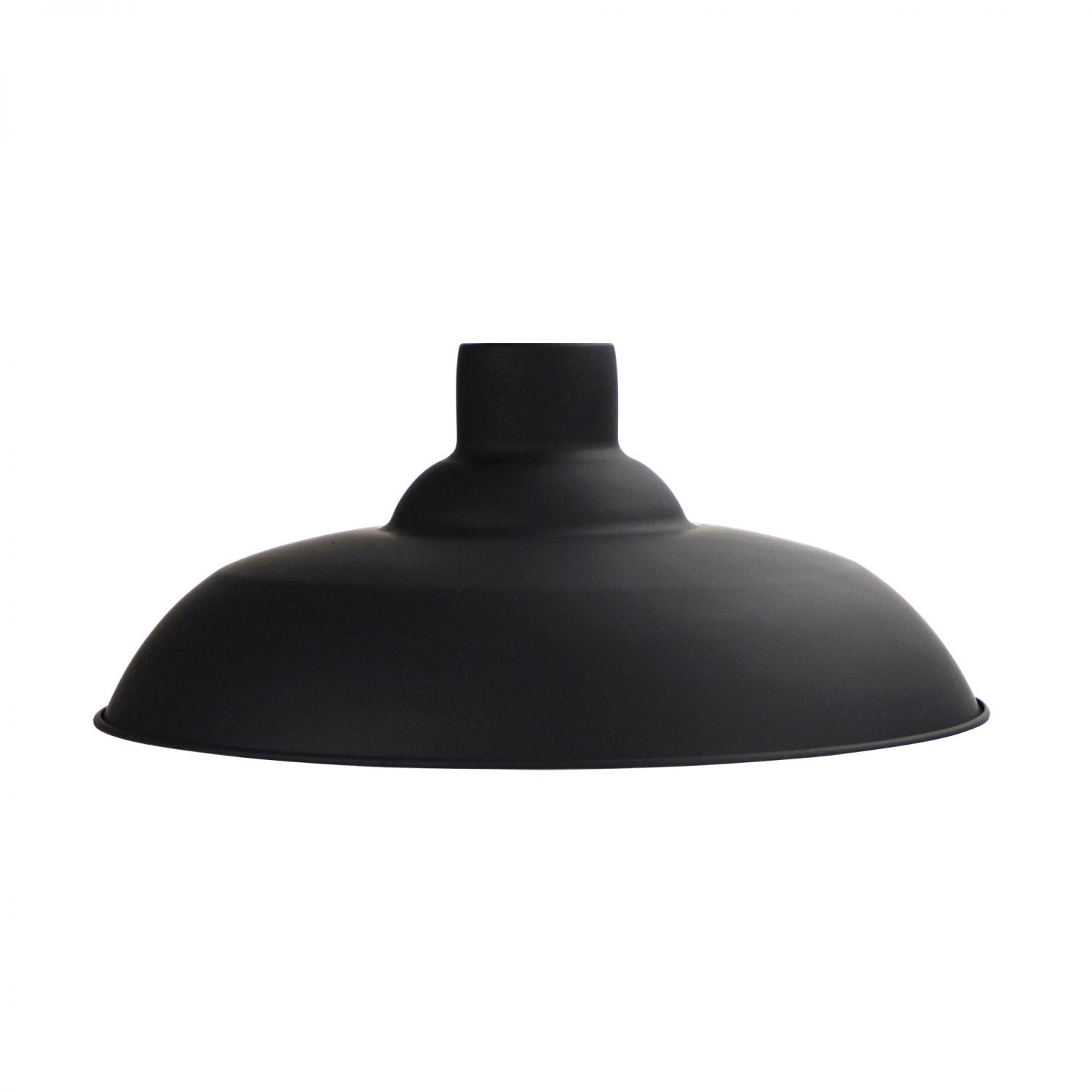Buy Lamp Shades Australia Slater Industrial Vintage Shade Black 380mm - OL2298/38BK