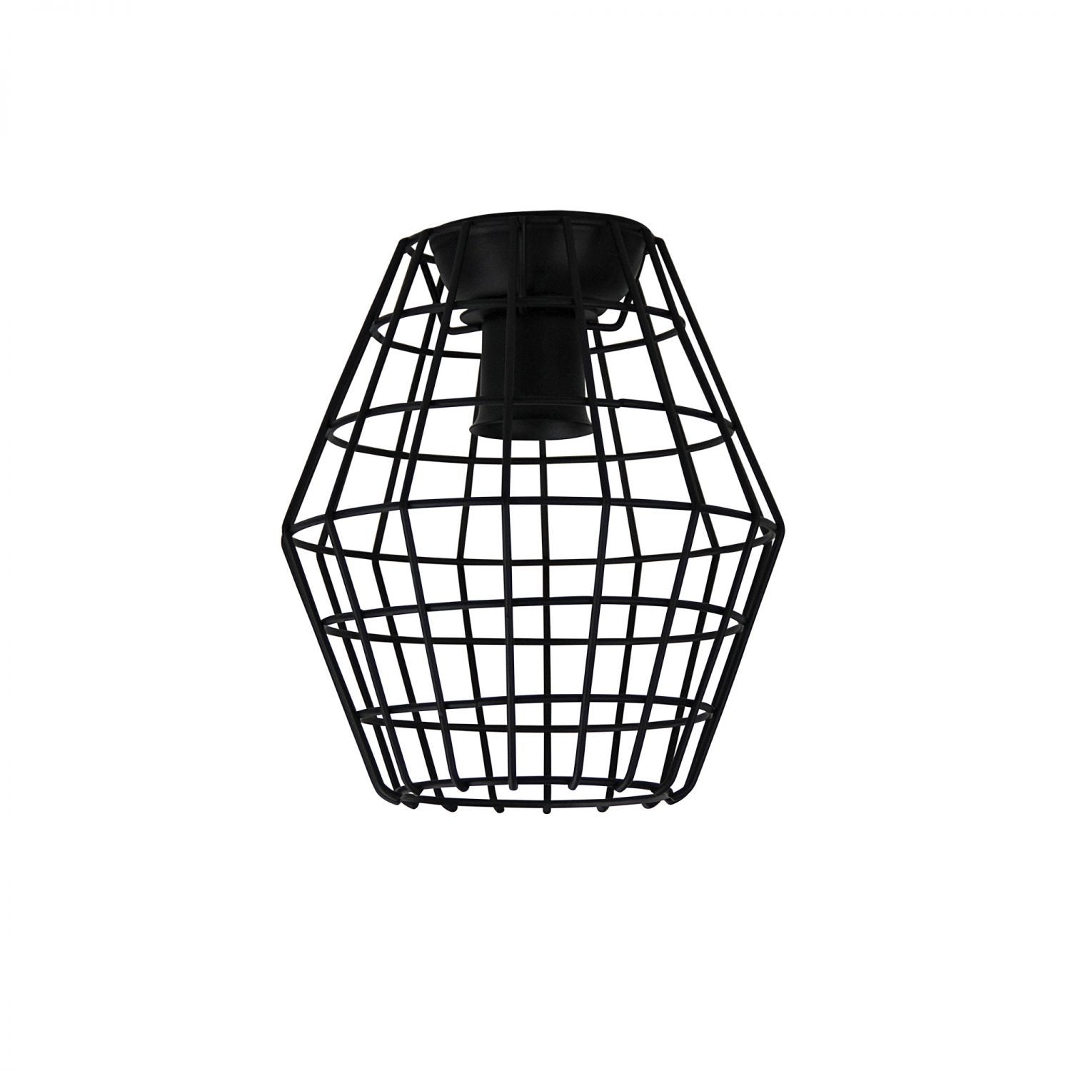 Buy DIY Batten Fix Lights Australia Maci Wire Retro Industrial DIY Shade Black 180mm - OL2542BK