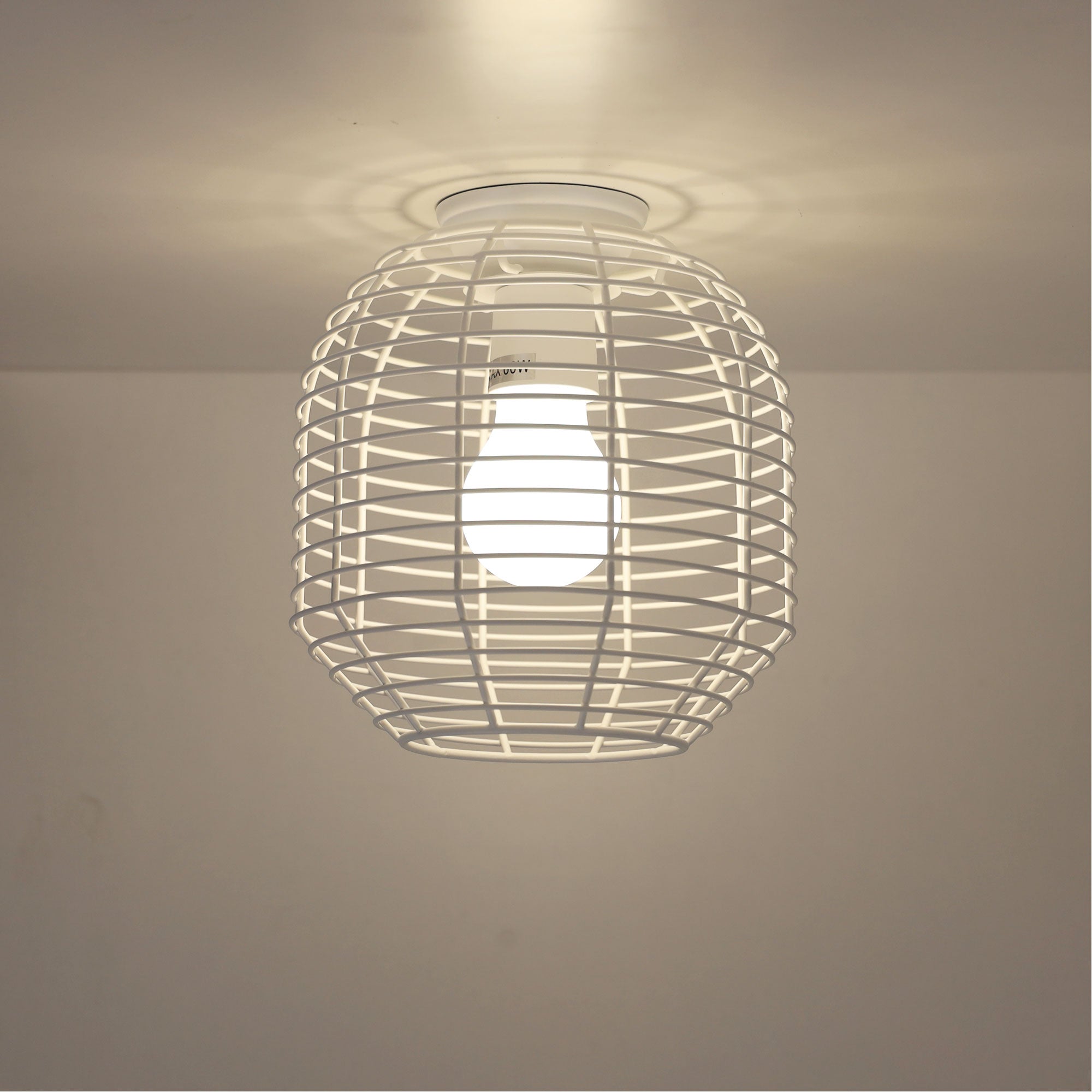 Buy DIY Batten Fix Lights Australia Eve.18 White Mesh DIY Shade B22 - OL2543WH