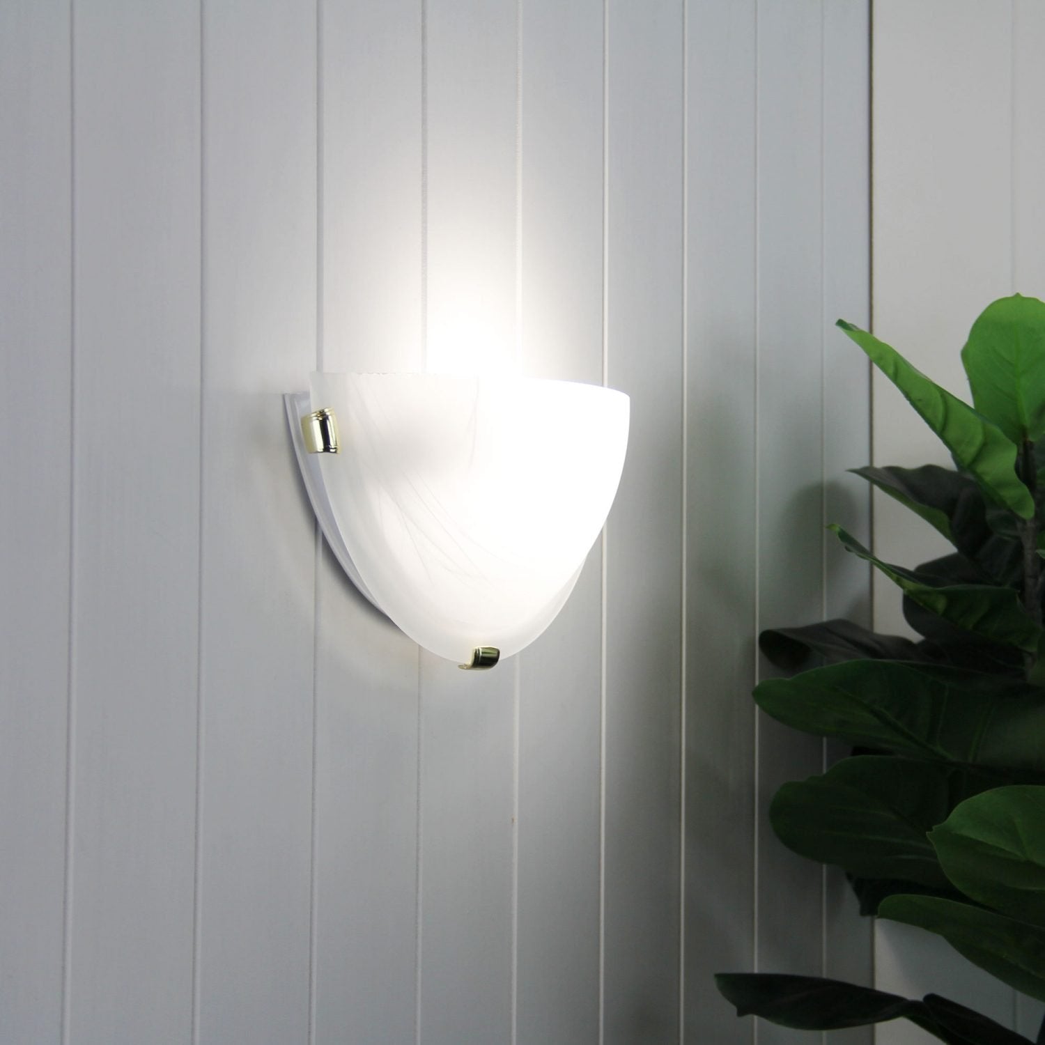 Wall sconce half deals moon