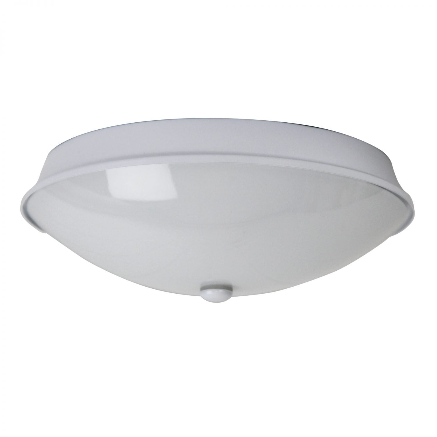 Buy Flush Mount Lights Australia Button 1 Light Ceiling Light 250mm White - OL47100WH