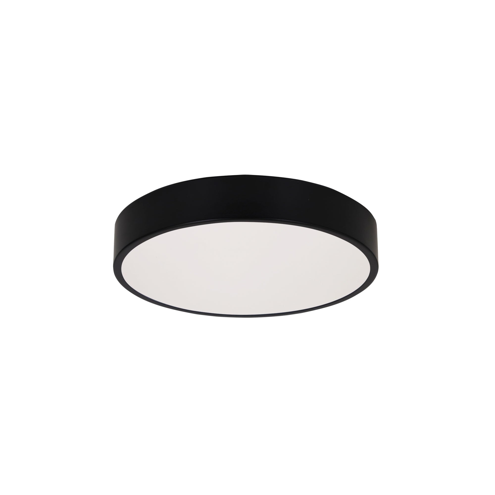 Buy LED Oyster Lights Australia ORBIS LED Oyster Light 12W W300mm Black TRI Colour - OL49861/30BK
