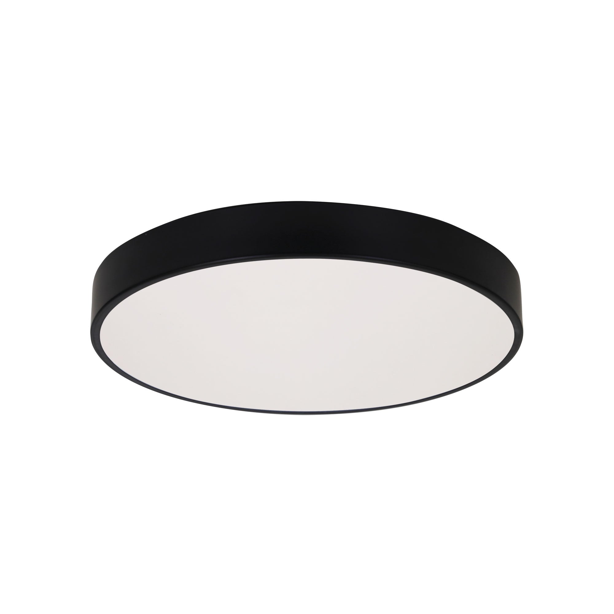 Buy LED Oyster Lights Australia ORBIS LED Oyster Light 24W W400mm Black TRI Colour - OL49861/40BK
