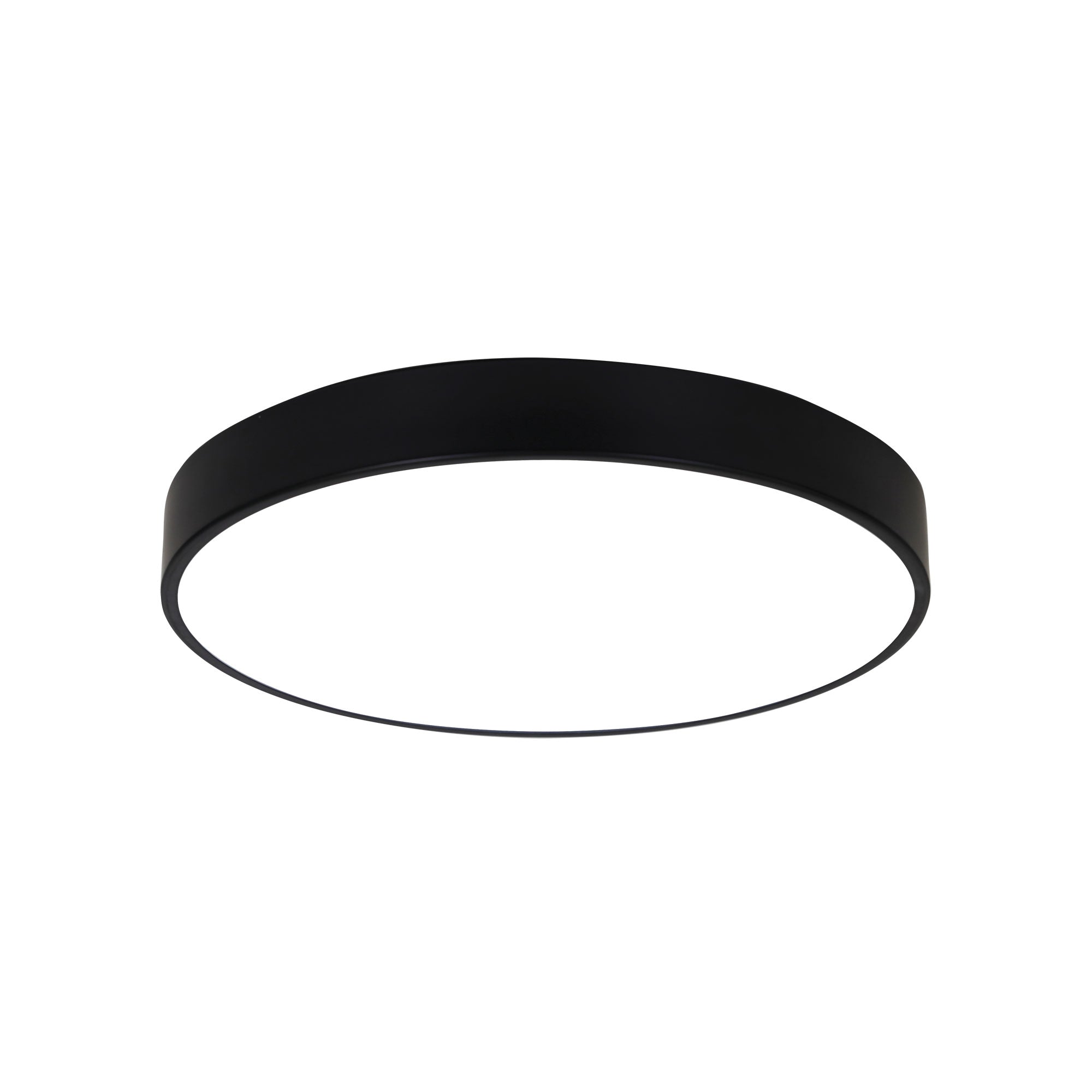 Buy LED Oyster Lights Australia ORBIS LED Oyster Light 24W W400mm Black TRI Colour - OL49861/40BK