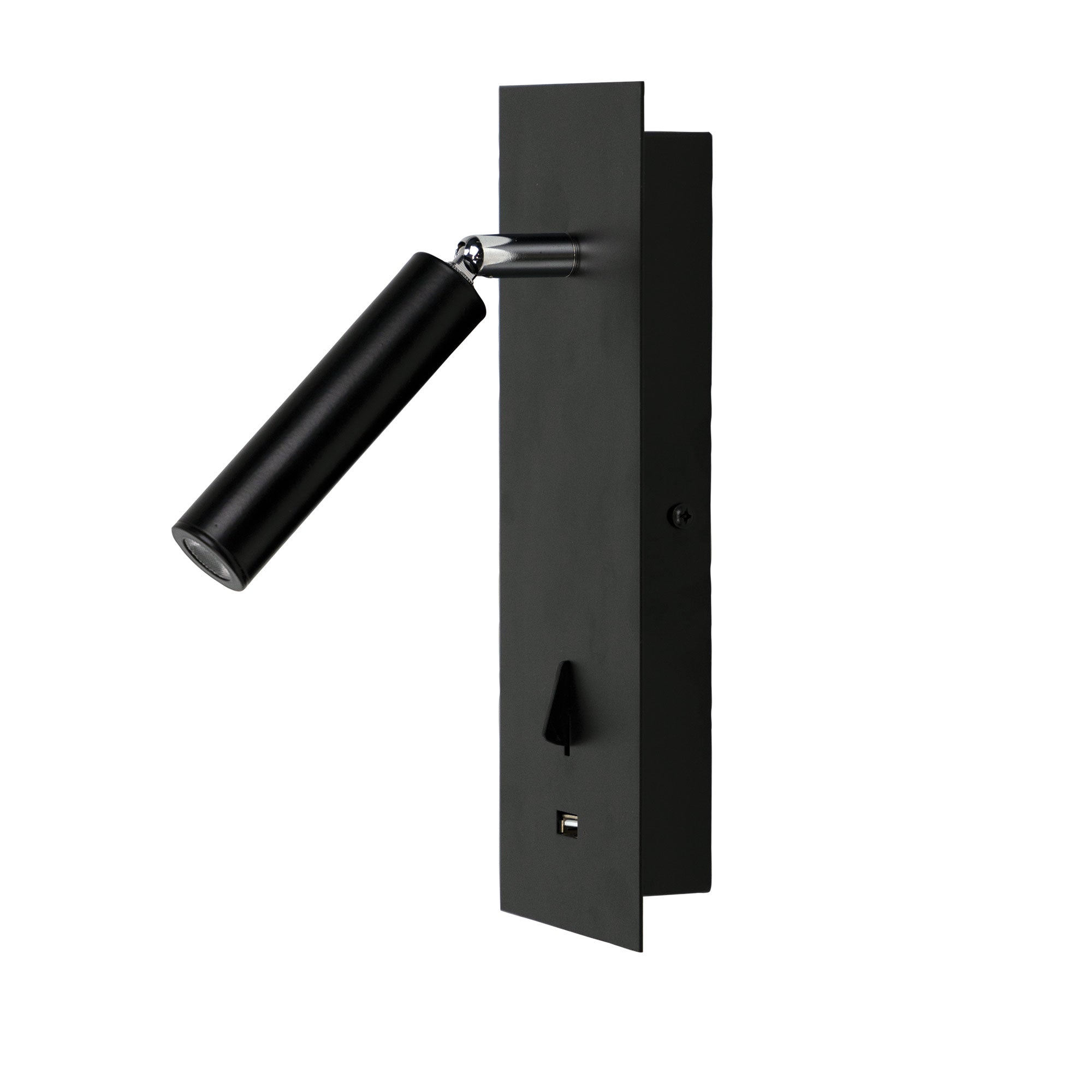 Buy Wall Sconce Australia Hotel 3W Wall Light With USB 4000K Black - OL52103BK
