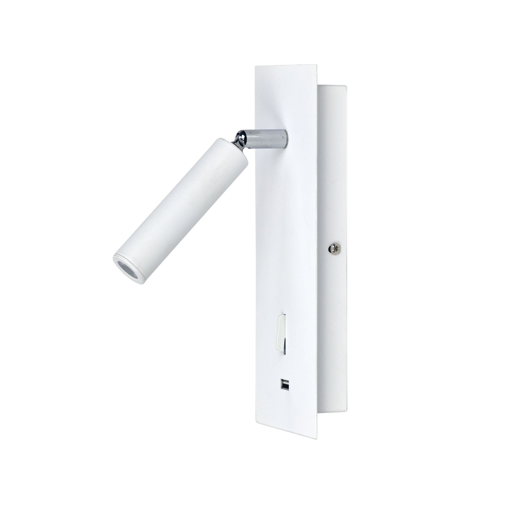 Buy Wall Sconce Australia Hotel 3W Wall Light With USB 4000K White - OL52103WH