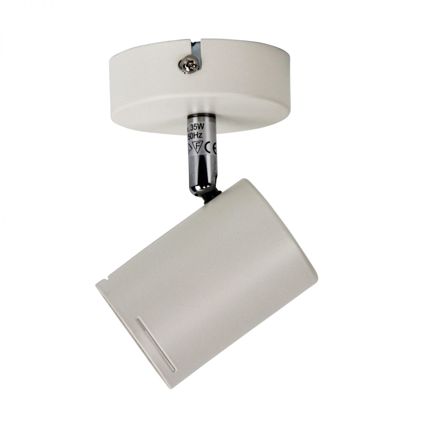 Buy Spotlights Australia Baril 1 Light GU10 Spotlight White - OL58610/1WH