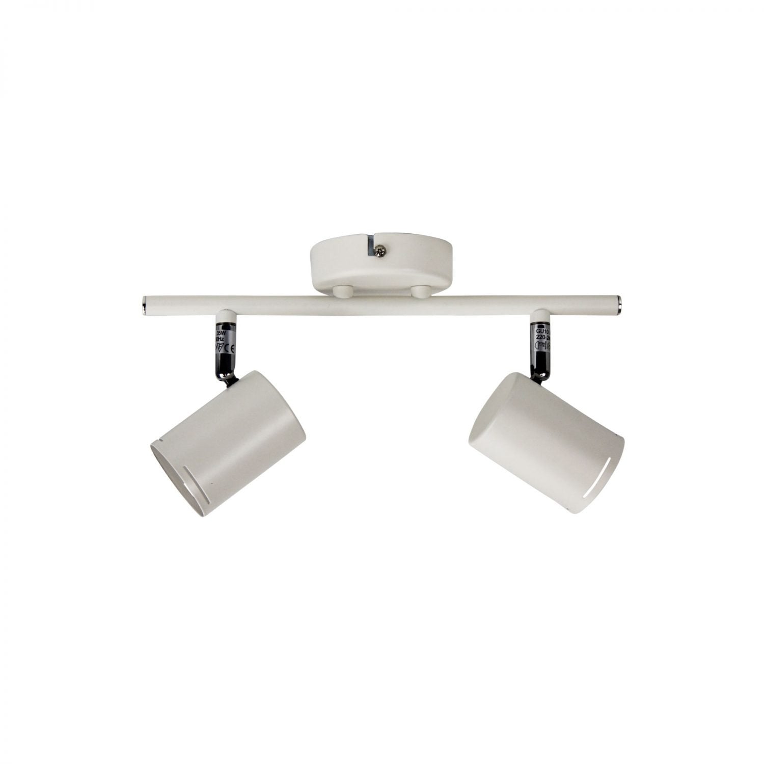 Buy Spotlights Australia Baril 2 Light GU10 Spotlight White - OL58611/2WH