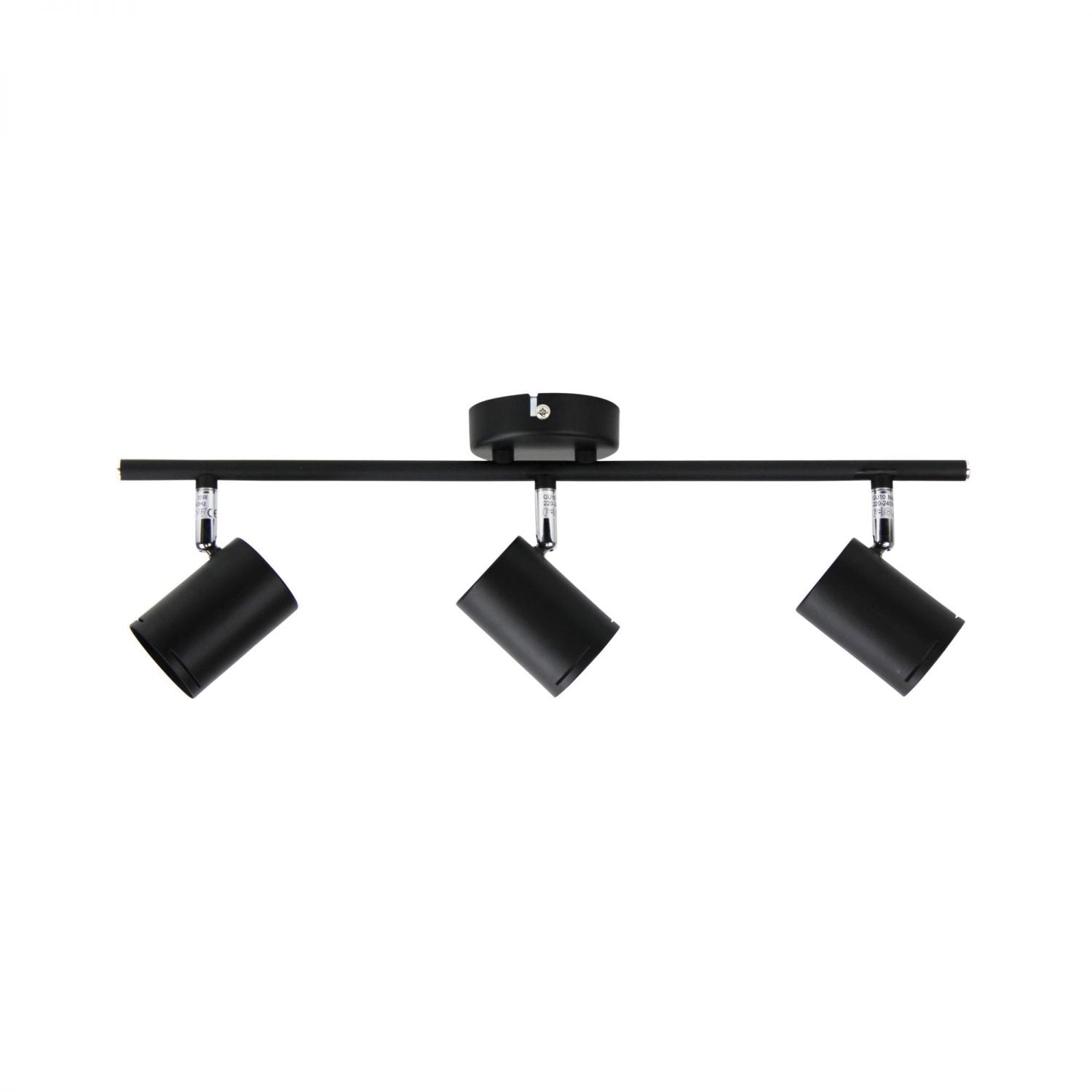 Baril 3 Light GU10 Spotlight Matt Black - OL58611/3BK