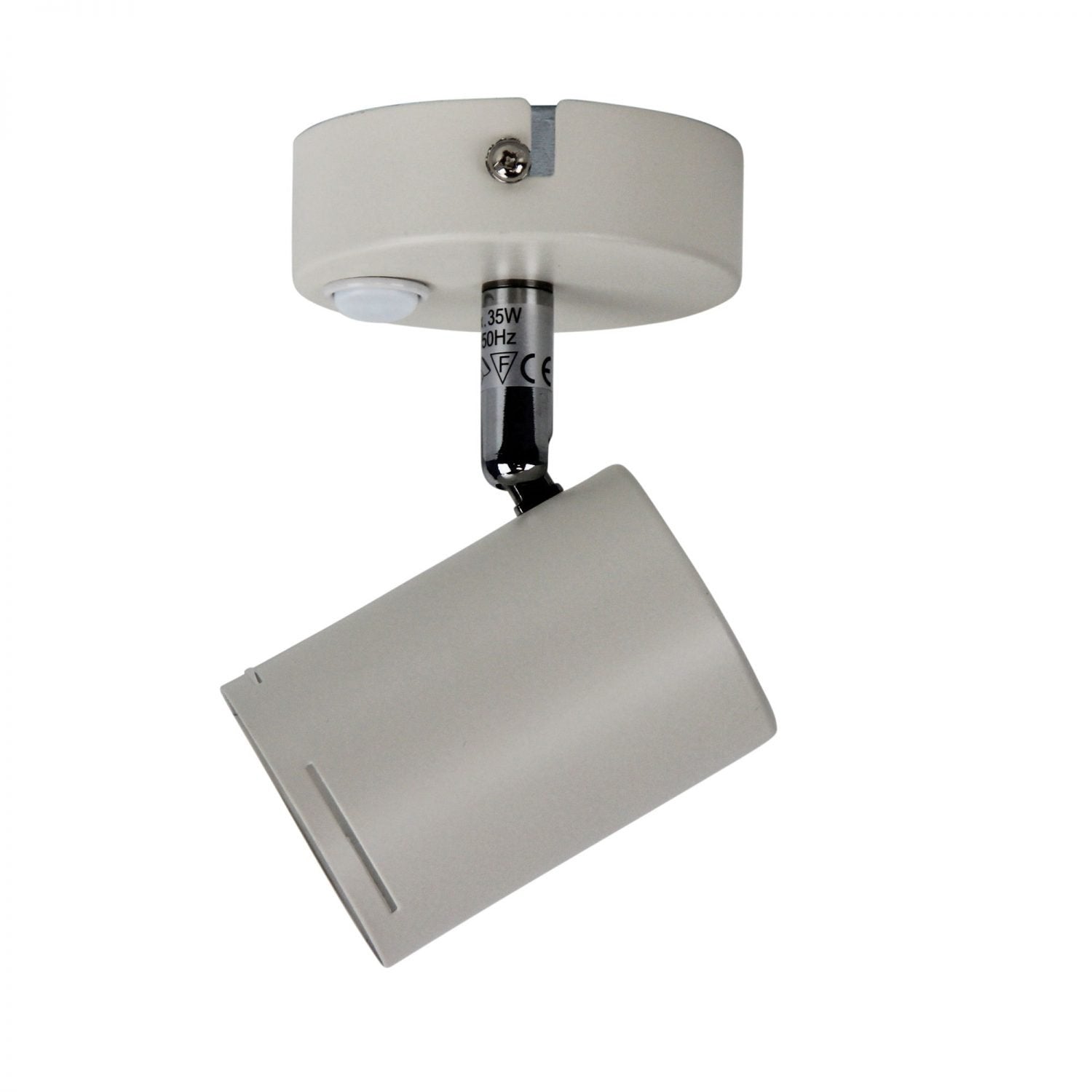 Buy Spotlights Australia Baril 1 Light GU10 Spotlight with Switch White - OL58613/1WH