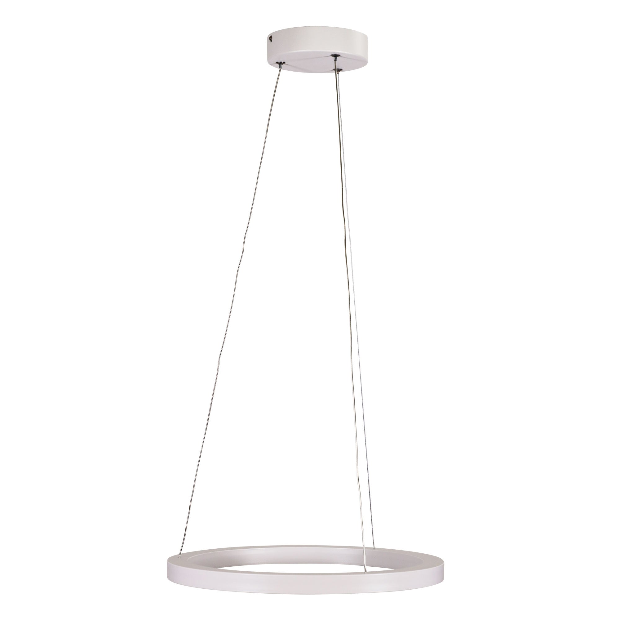 Buy LED Pendants Australia Nebula LED Ring Pendant 400mm White Metal TRI Colour - OL60614/40WH