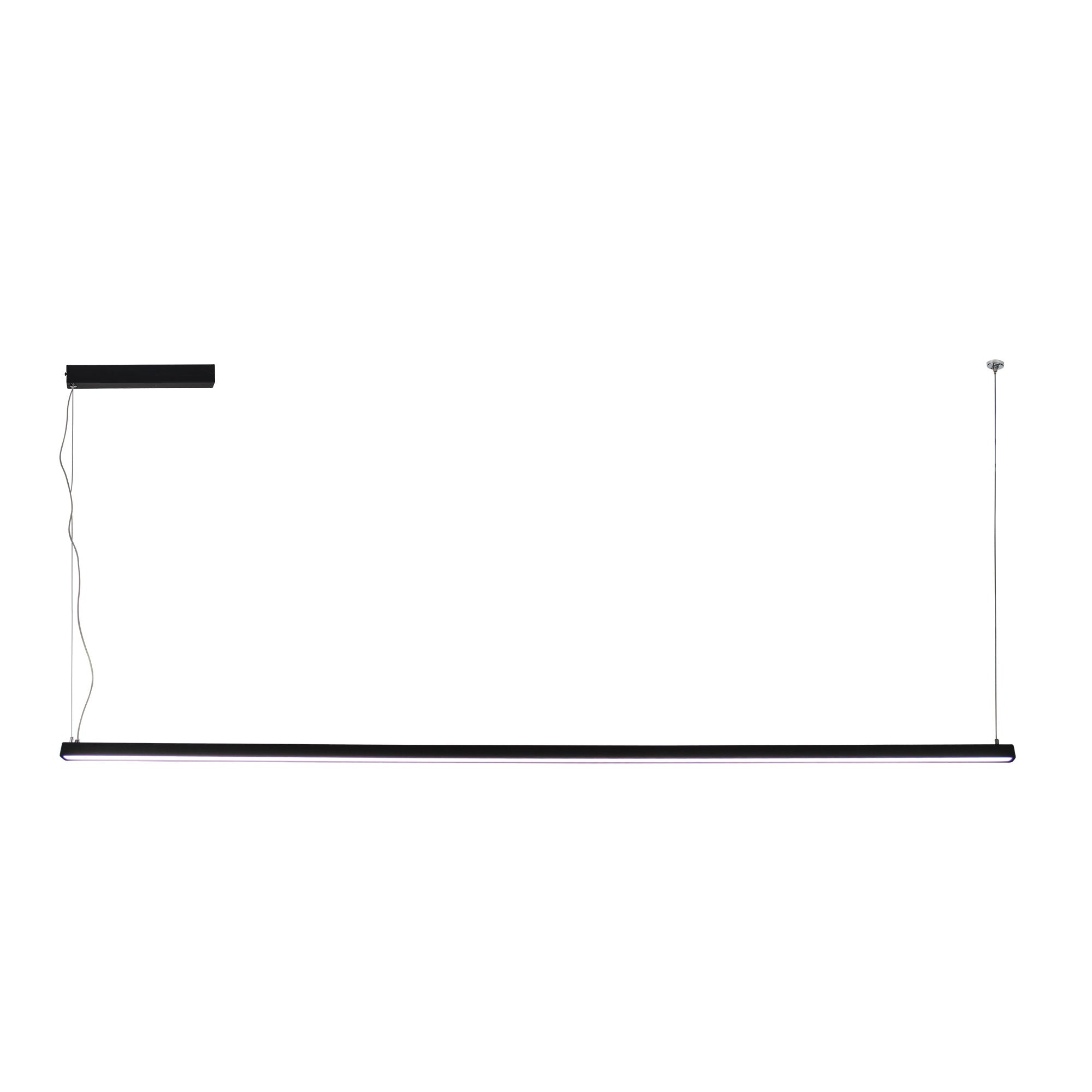 Buy LED Pendants Australia Shard LED Pendant L1800mm Black Metal TRI Colour - OL60625/1800BK