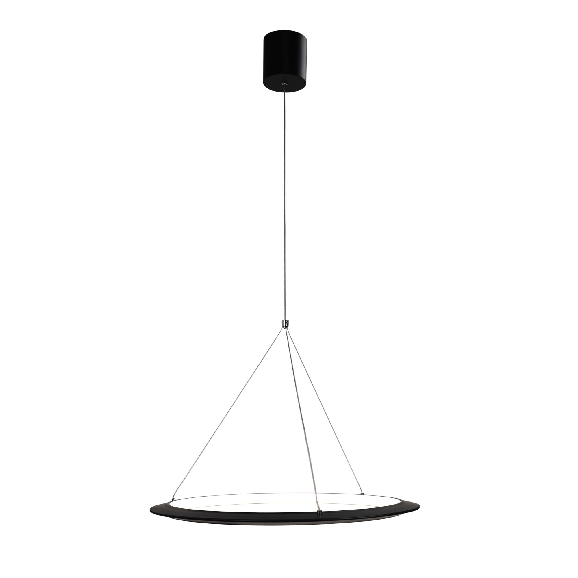 Saturn LED Pendant Black TRI Colour - OL60851/60BK