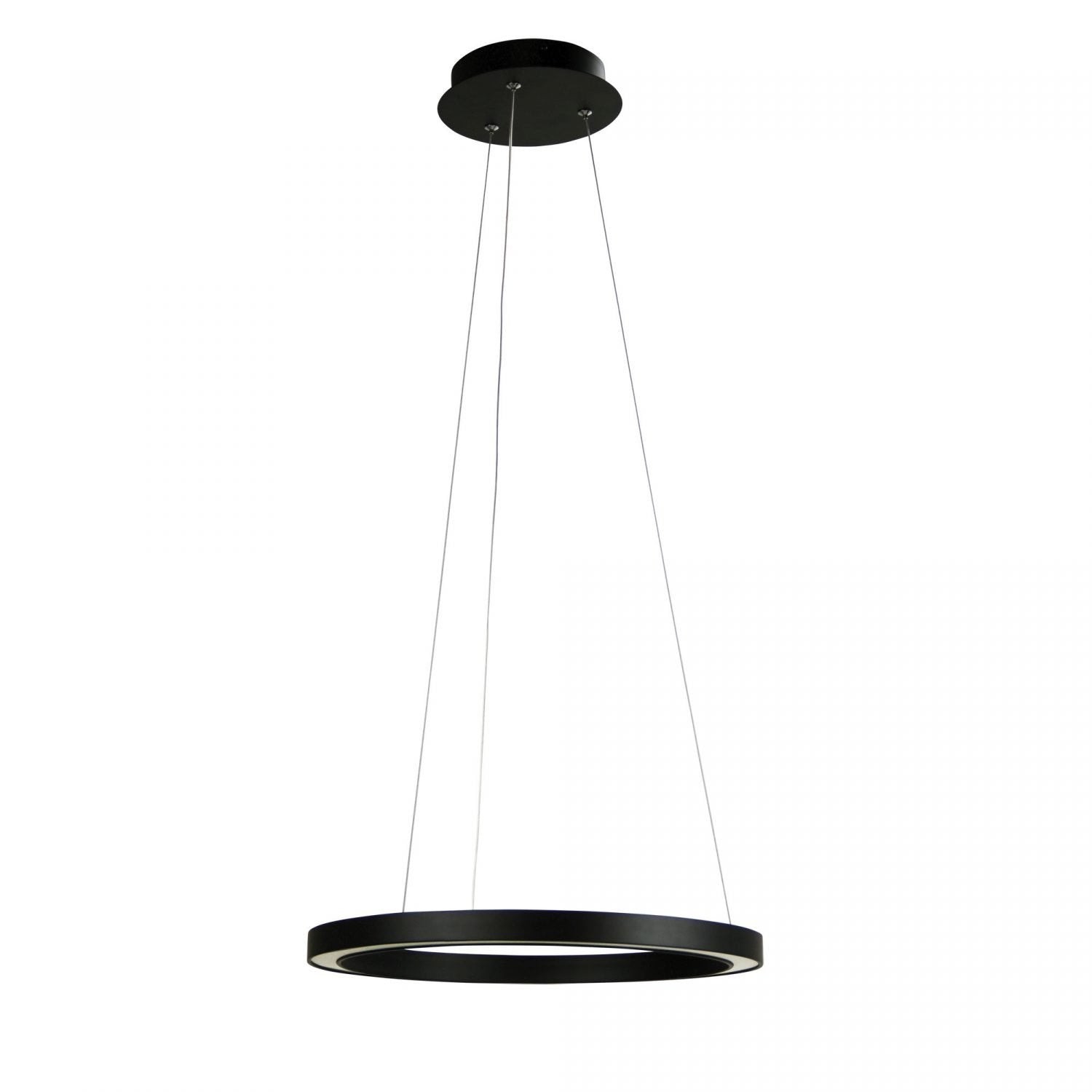 Buy LED Pendants Australia Nebula LED Ring Pendant 400mm Black - OL60914/40BK