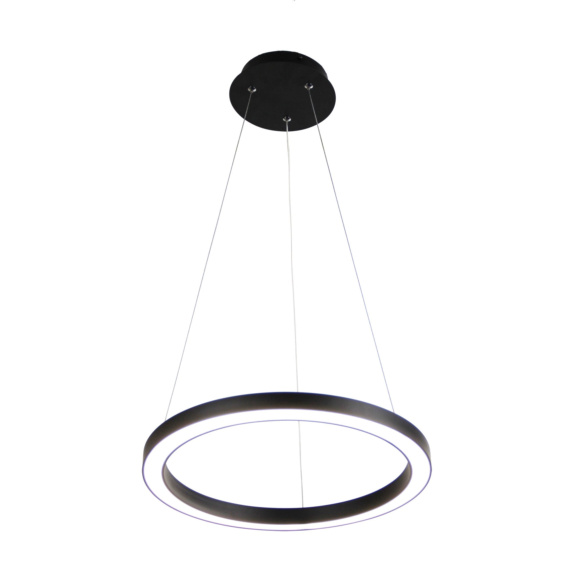 Buy LED Pendants Australia Nebula LED Ring Pendant 400mm Black - OL60914/40BK