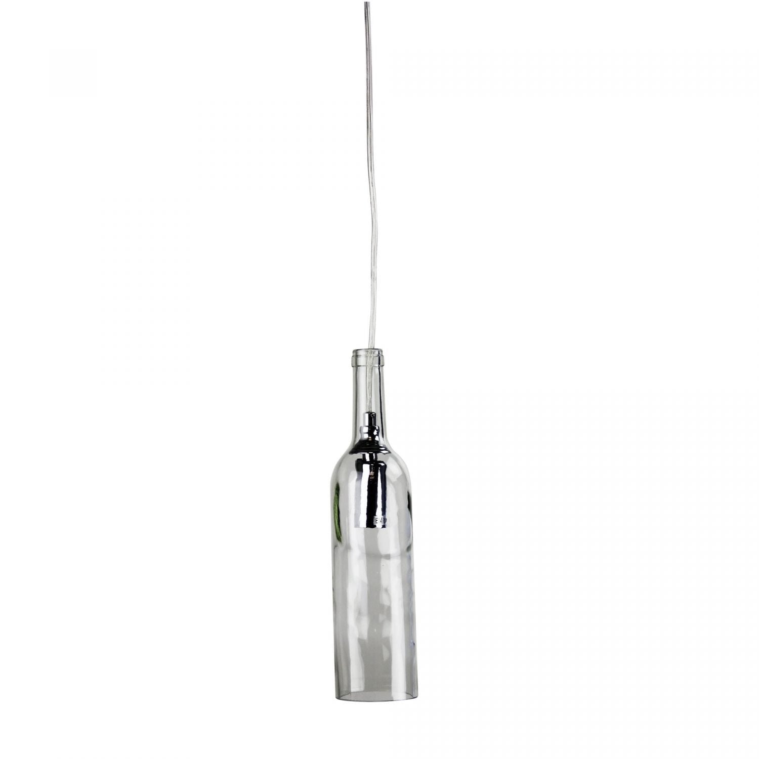 Buy Mini Pendants Australia Vin Bottle 1 Light Pendant 80mm Clear - OL63506CL