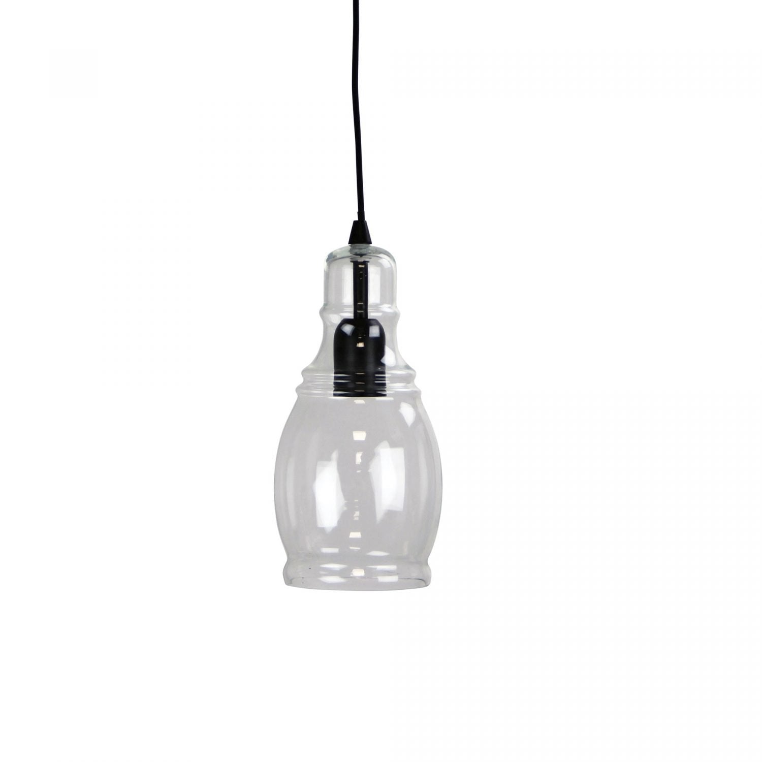 Buy Mini Pendants Australia Auburn 1 Light Pendant 140mm Clear - OL63611BK