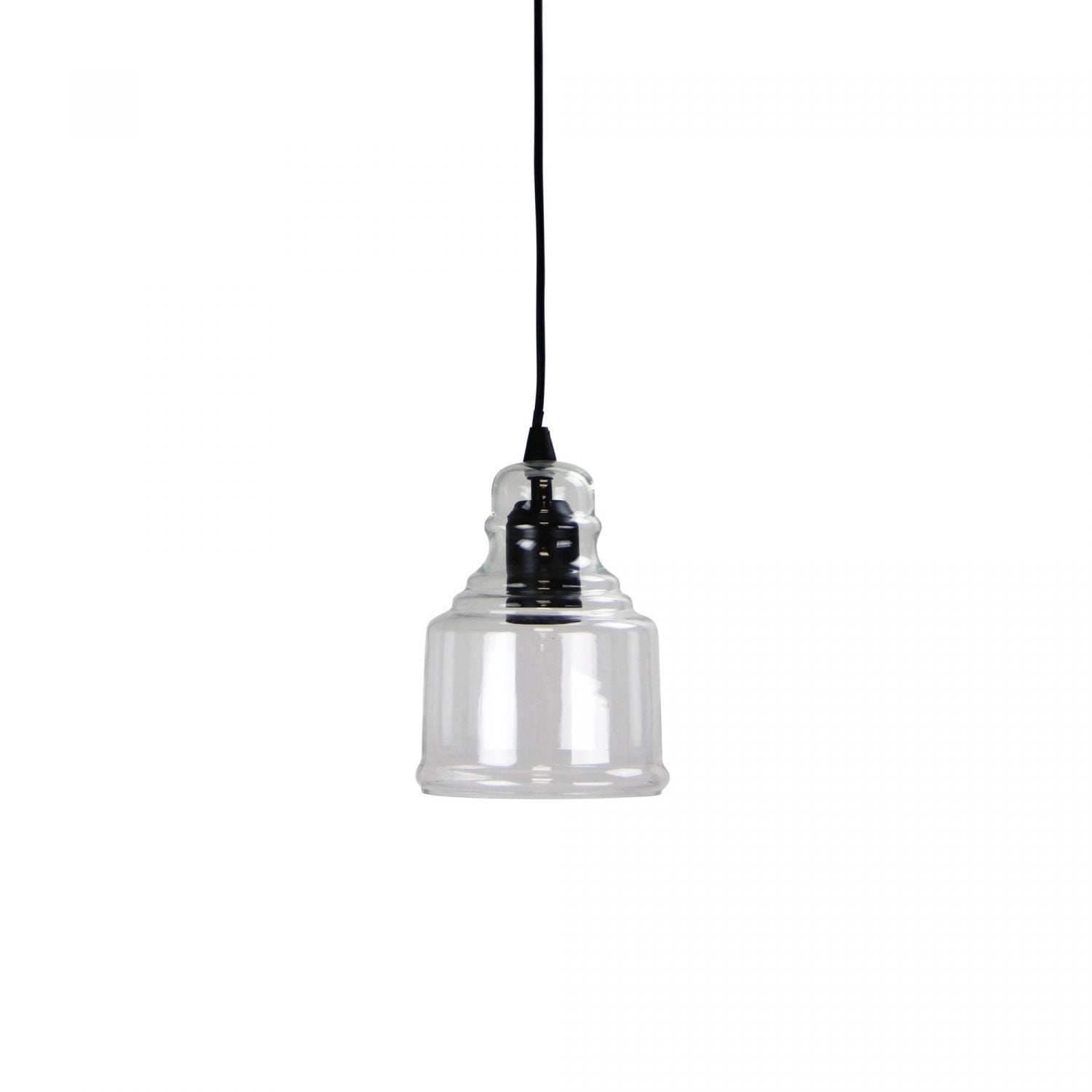 Buy Pendant Lights Australia Auburn 1 Light Pendant 150mm Clear - OL63612BK