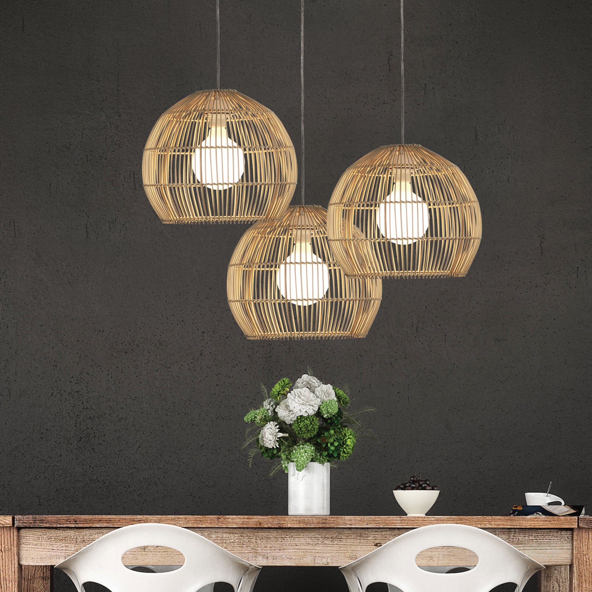 Buy Pendant Lights Australia Batu 1 Light Pendant 360mm - OL64479/36 (Shade Only)