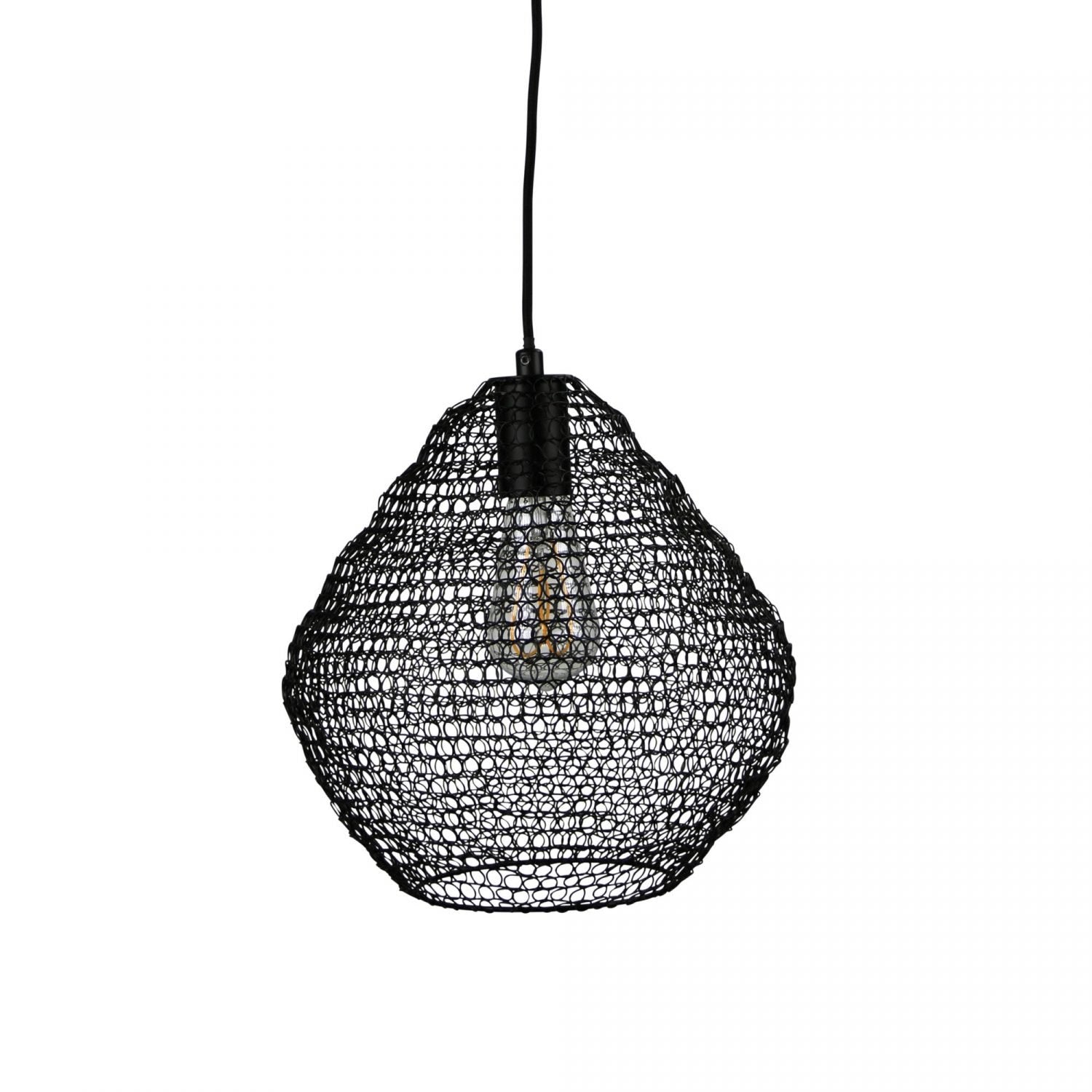 Buy Pendant lights australia - Mudag 1 Light Pendant Medium Black - OL64522BK