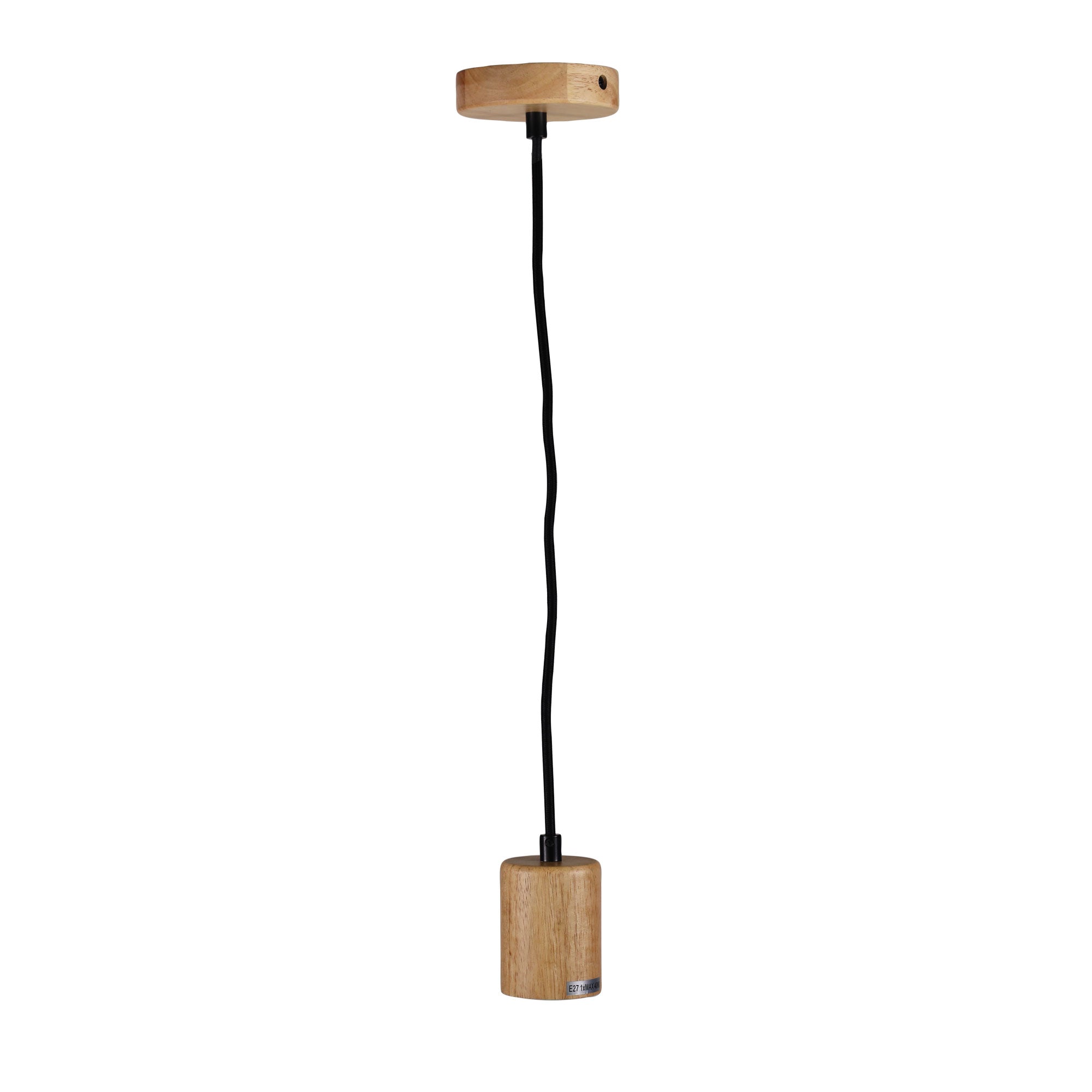 Buy Mini Pendants Australia Plug Mini Pendant Light Timber Natural - OL64718NAT