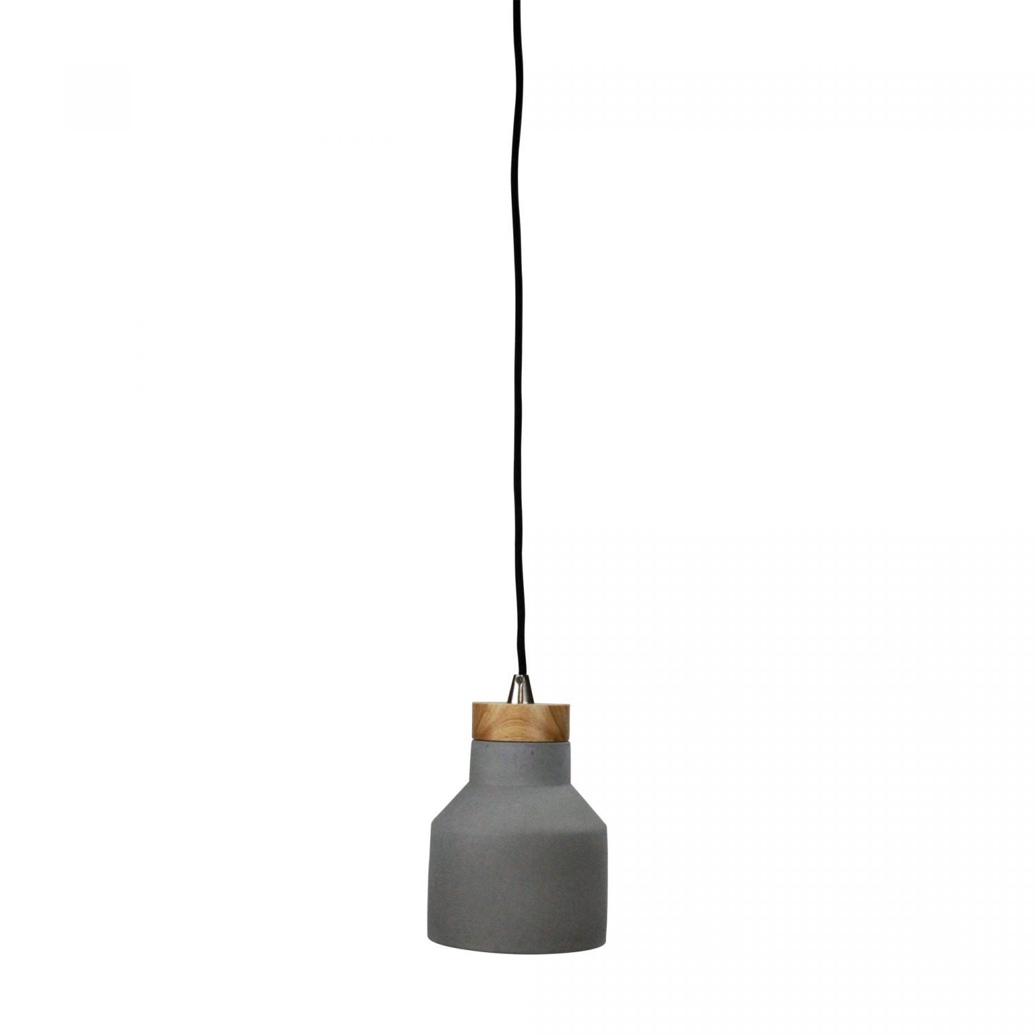 Panto 1 Light Pendant Concrete Finished 120mm - OL64722