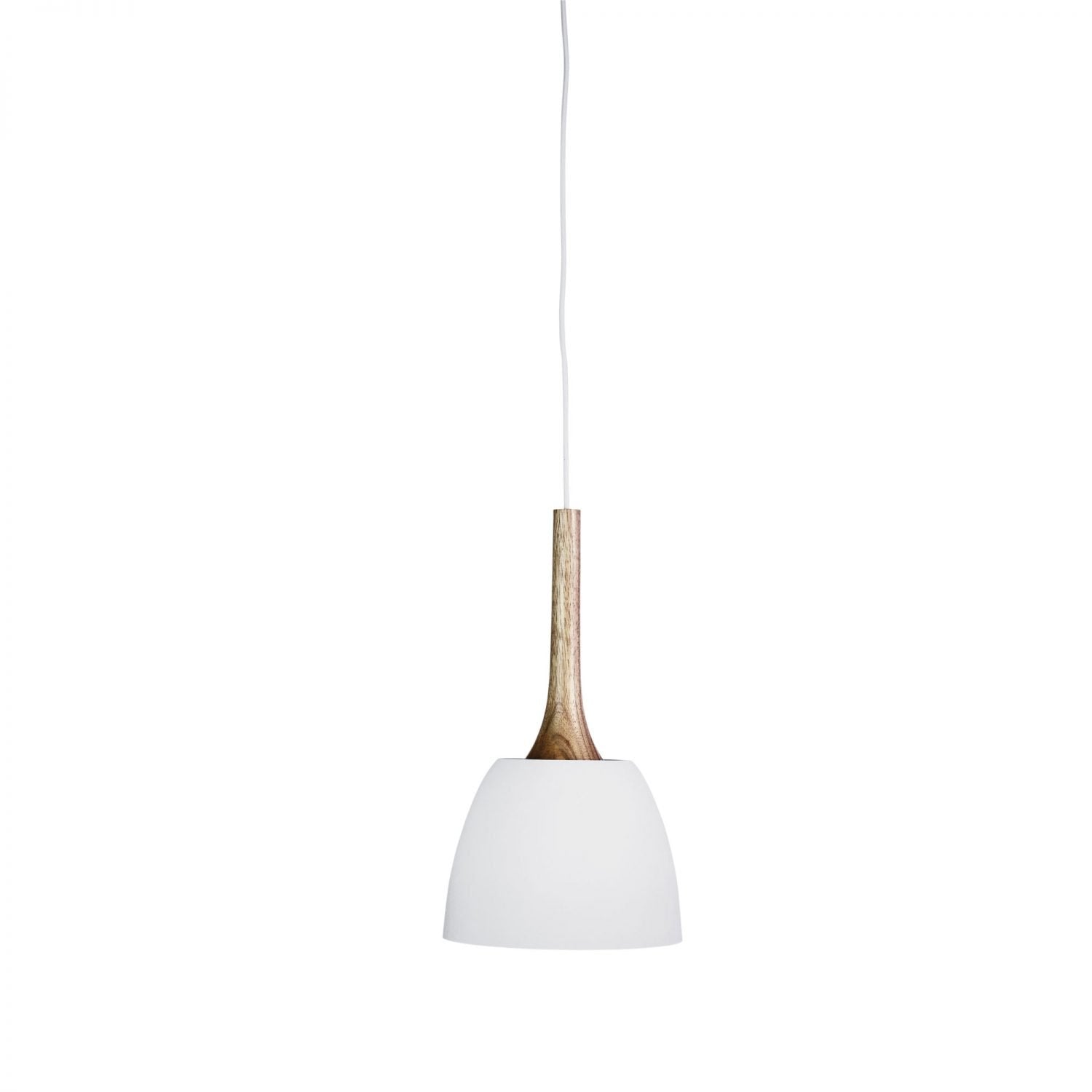 Buy Pendant Lights Australia Malt 1 Light Pendant 220mm Matt White - OL64822WH